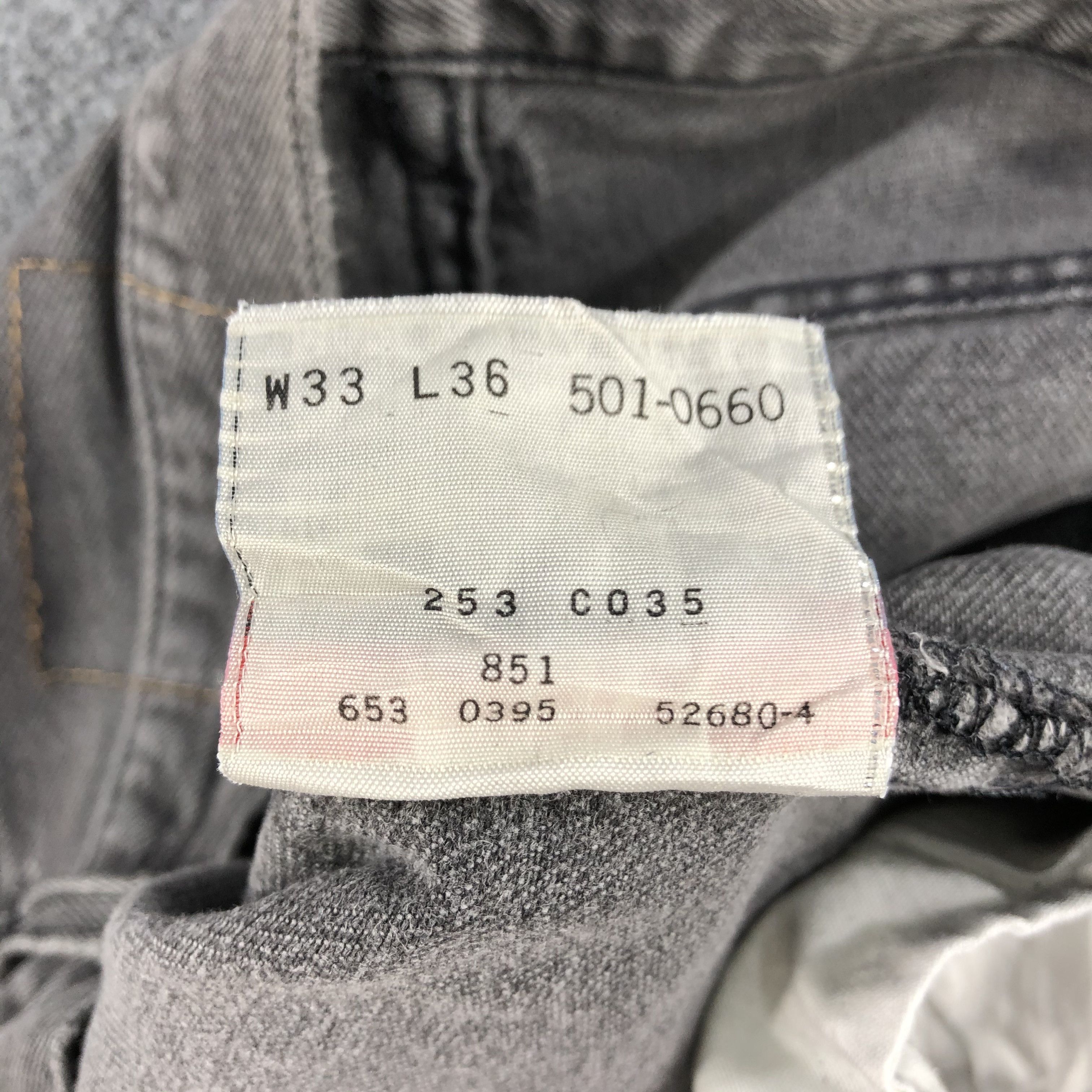 Levi's Vintage 90s Levis 501 Earth Tone Jeans-J1637 Size US 32 / EU 48 - 15 Thumbnail