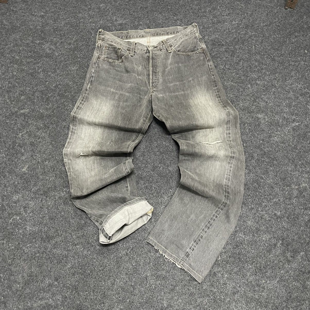 Johnbull JOHNBULL Lot 7125 Rare Grey Selvedge Denim Made in Japan Size US 32 / EU 48 - 1 Thumbnail
