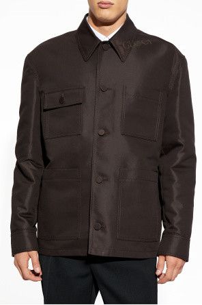 Gucci o1la5ras0426 Technical Cotton Jacket in Brown Size US S / EU 44-46 / 1 - 3 Thumbnail
