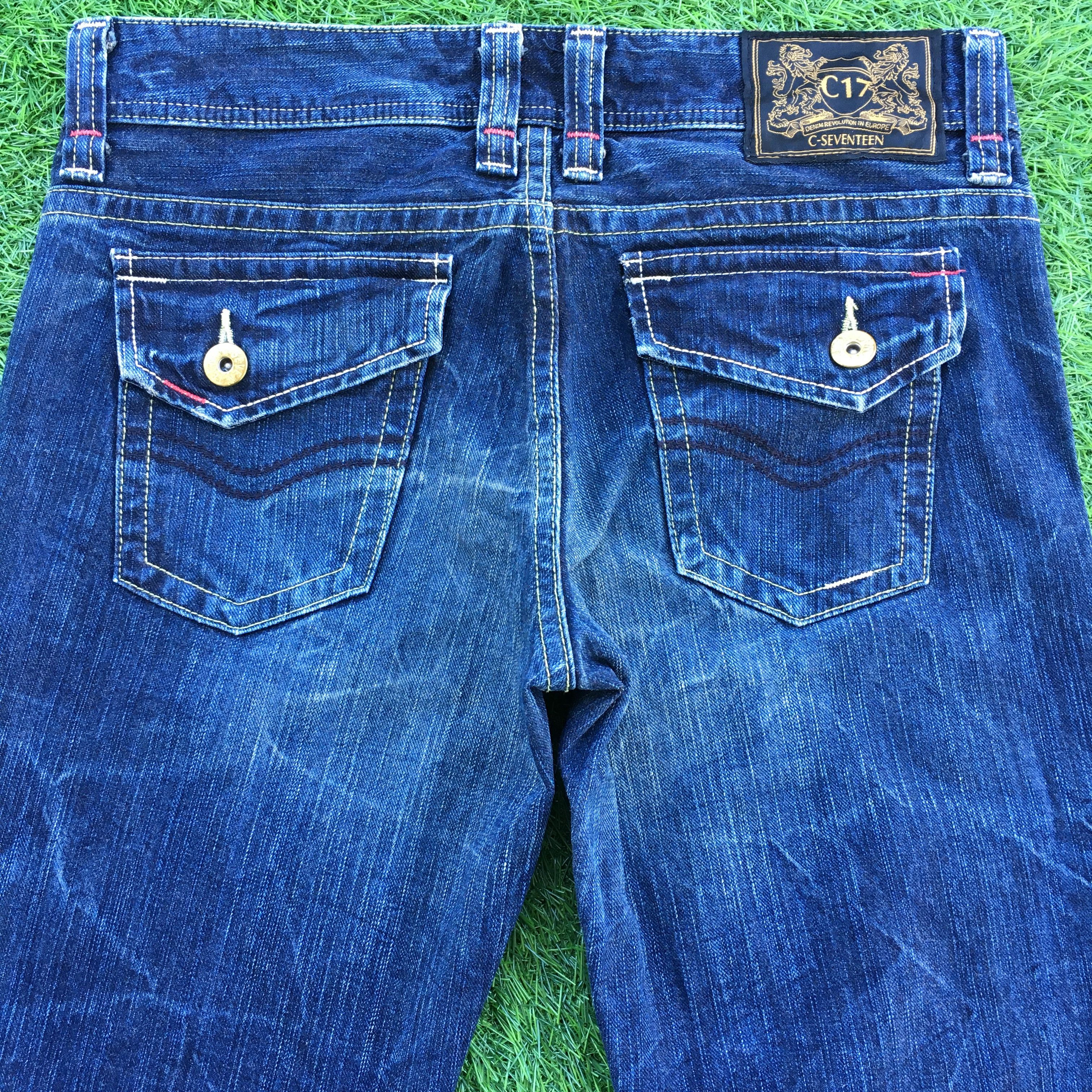 Japanese Brand Japanese Low Rise Distressed Flare Jeans D-1098 Size 30" / US 8 / IT 44 - 4 Thumbnail