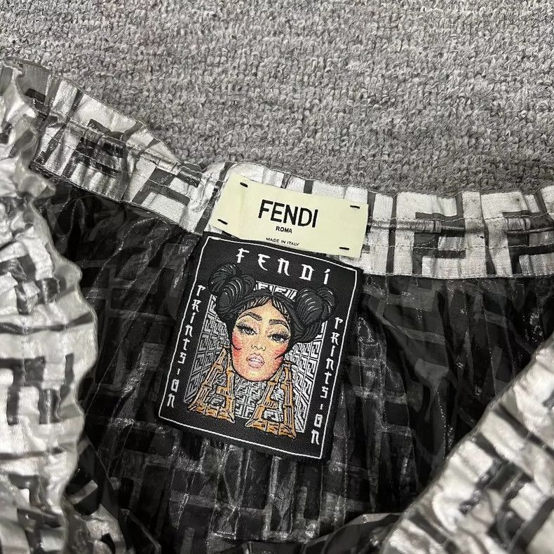 Fendi Fendi Half Skirt with Double F Print Size US 38 / EU 54 - 4 Thumbnail