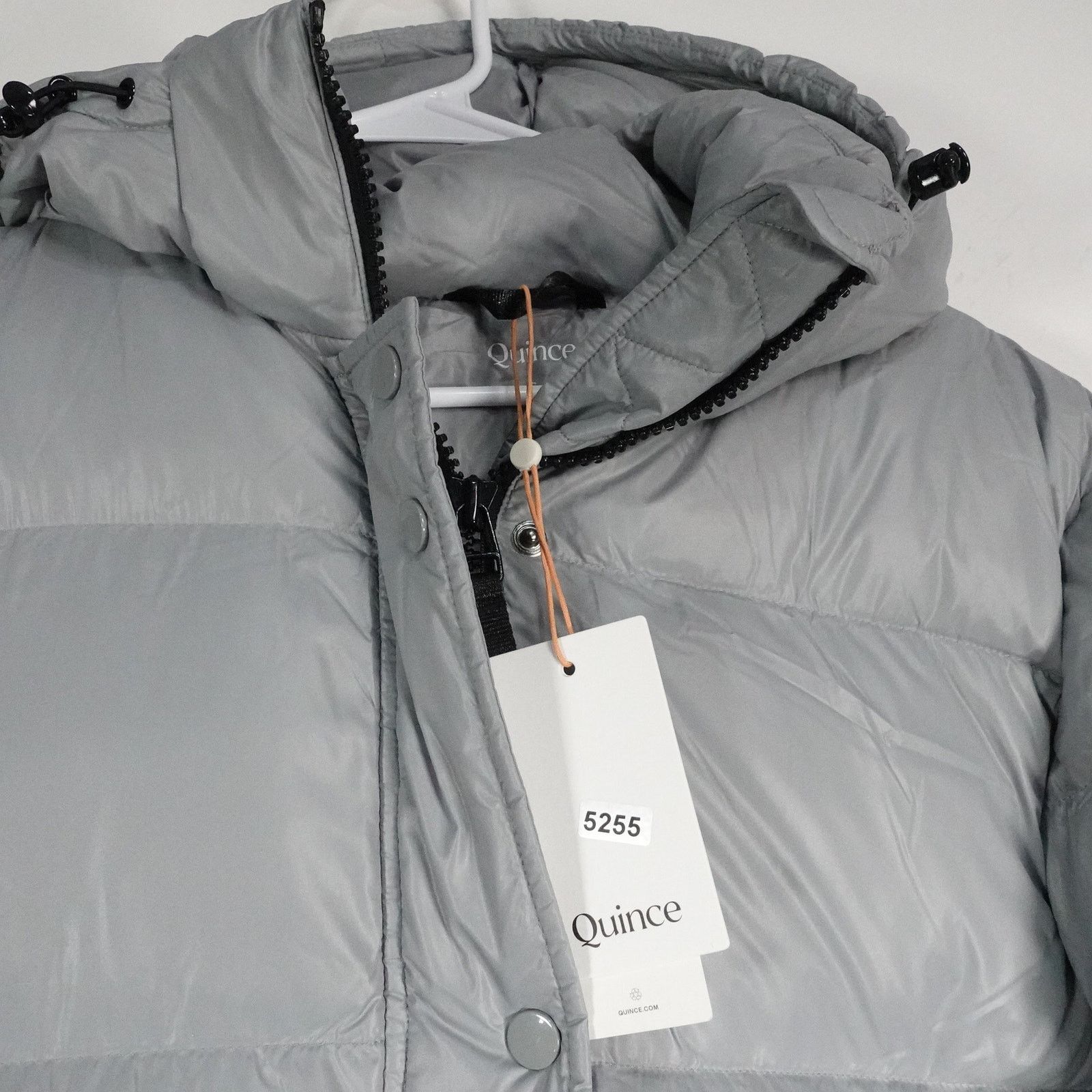 Quince Quince Small Responsible Down Long Puffer Jacket Gray Size S / US 4 / IT 40 - 6 Thumbnail