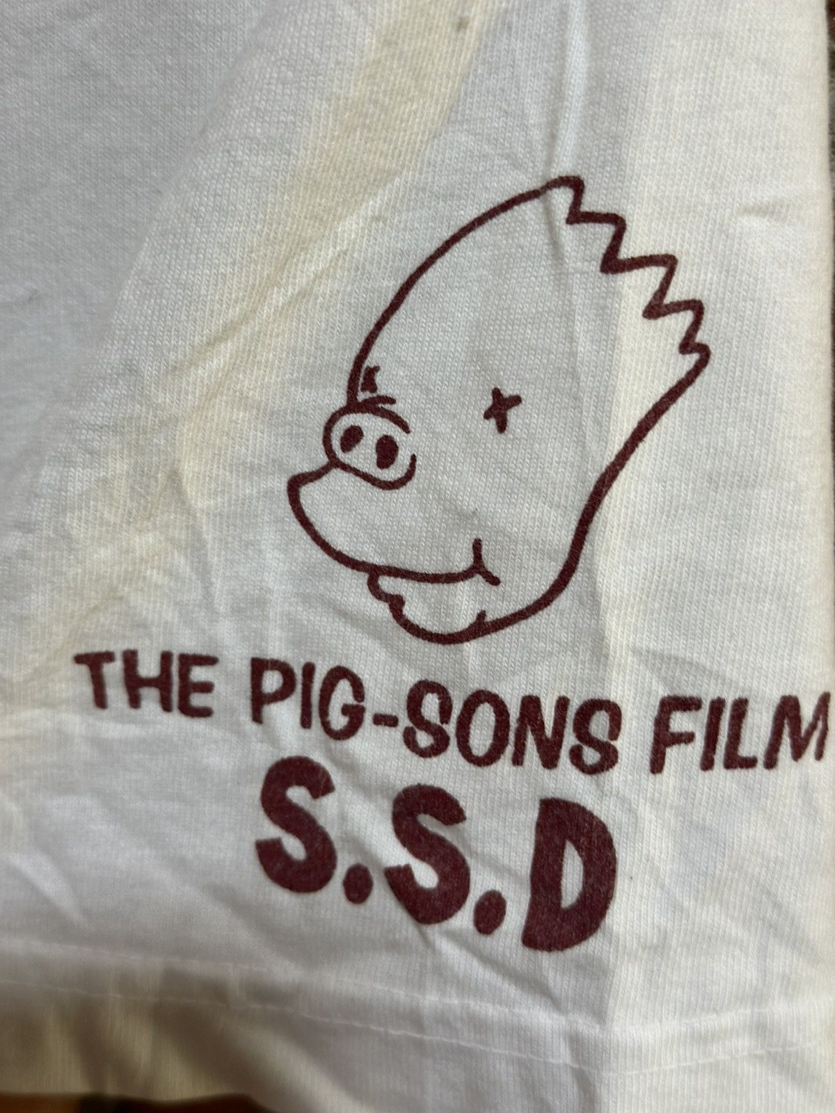Studio D'Artisan × Vintage Vintage Studio D.Artisan The Pig Son Film Sus scrofa Tee Size US M / EU 48-50 / 2 - 4 Thumbnail