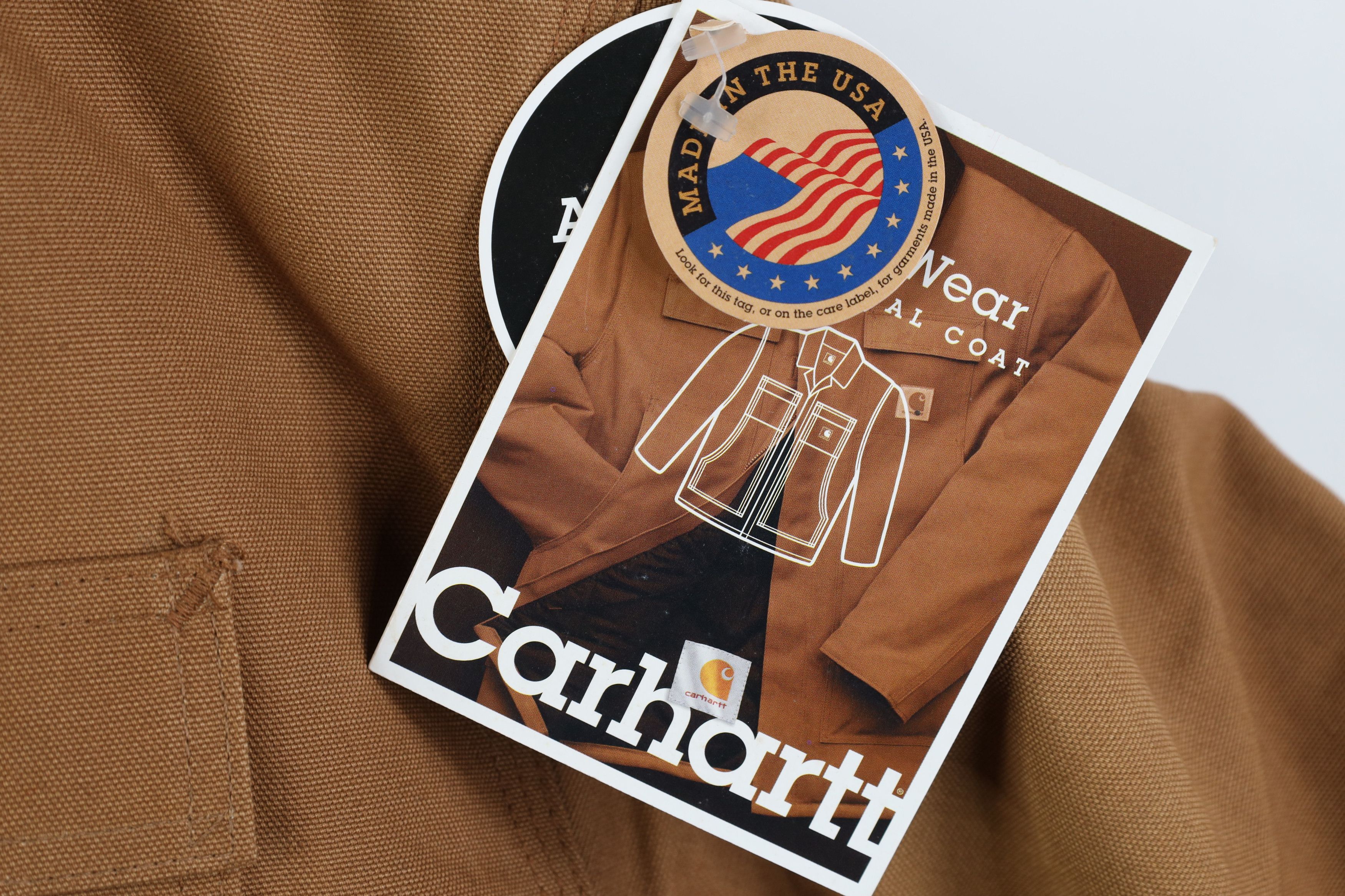 Carhartt Deadstock Vintage Y2K Carhartt Chore Barn Jacket Brown USA Size US XXL / EU 58 / 5 - 7 Thumbnail