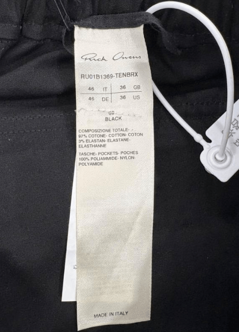 Rick Owens Rick Owens Drawstring Cargo Joggers Size US 30 / EU 46 - 4 Thumbnail