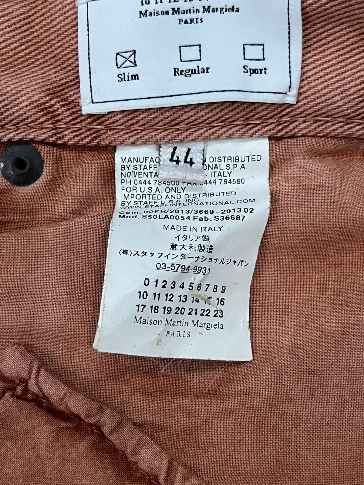 Maison Margiela Maison Martin Margiela AW2013 Line 10 Gradient Garment-Dyed Size US 44 / EU 60 - 14 Thumbnail