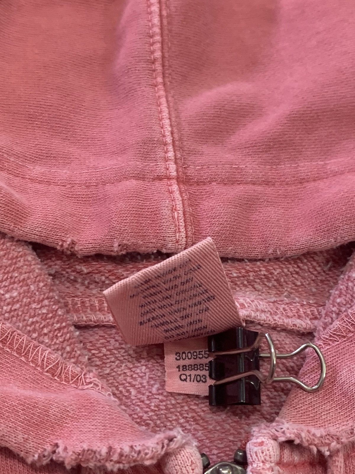 Old Navy Sz L- Vtg Old Navy Garment Dyed Hoodie Faded Distressed Y2K Size L / US 10 / IT 46 - 21 Thumbnail