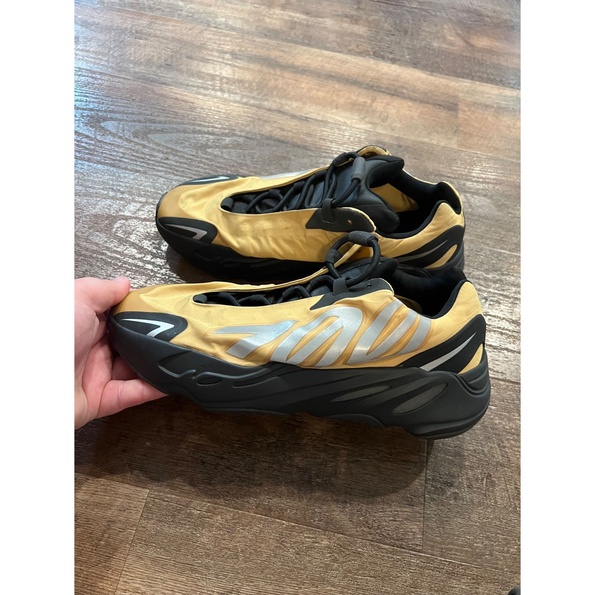 Adidas adidas yeezy Boost 700 MNVN Honey Flux Men's Size 10 [GZ0717 Size US 10 / EU 43 - 5 Thumbnail