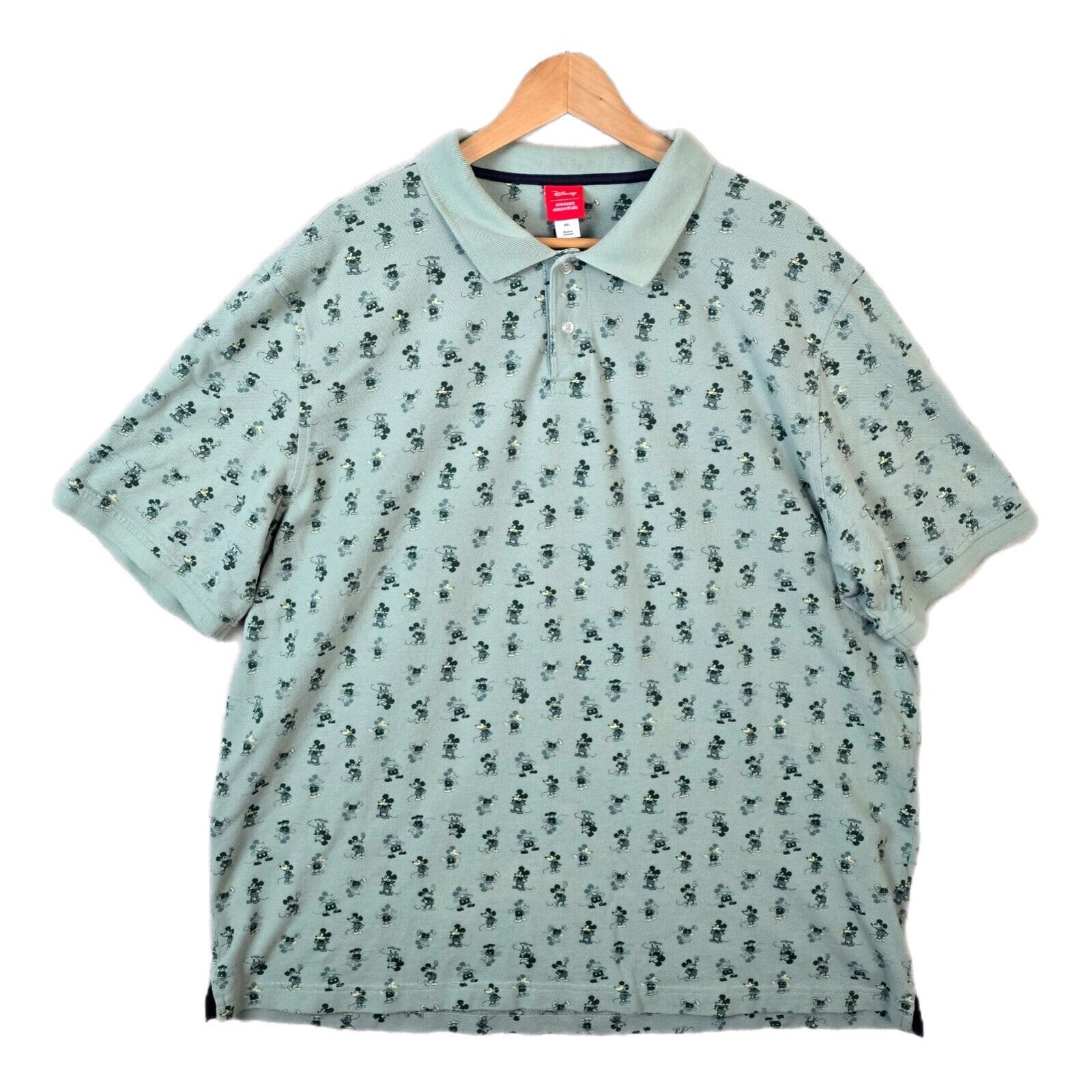 Disney Disney Amazon Essentials Mickey Mouse AOP Golf Polo XXL Size US XXL / EU 58 / 5 - 1 Thumbnail