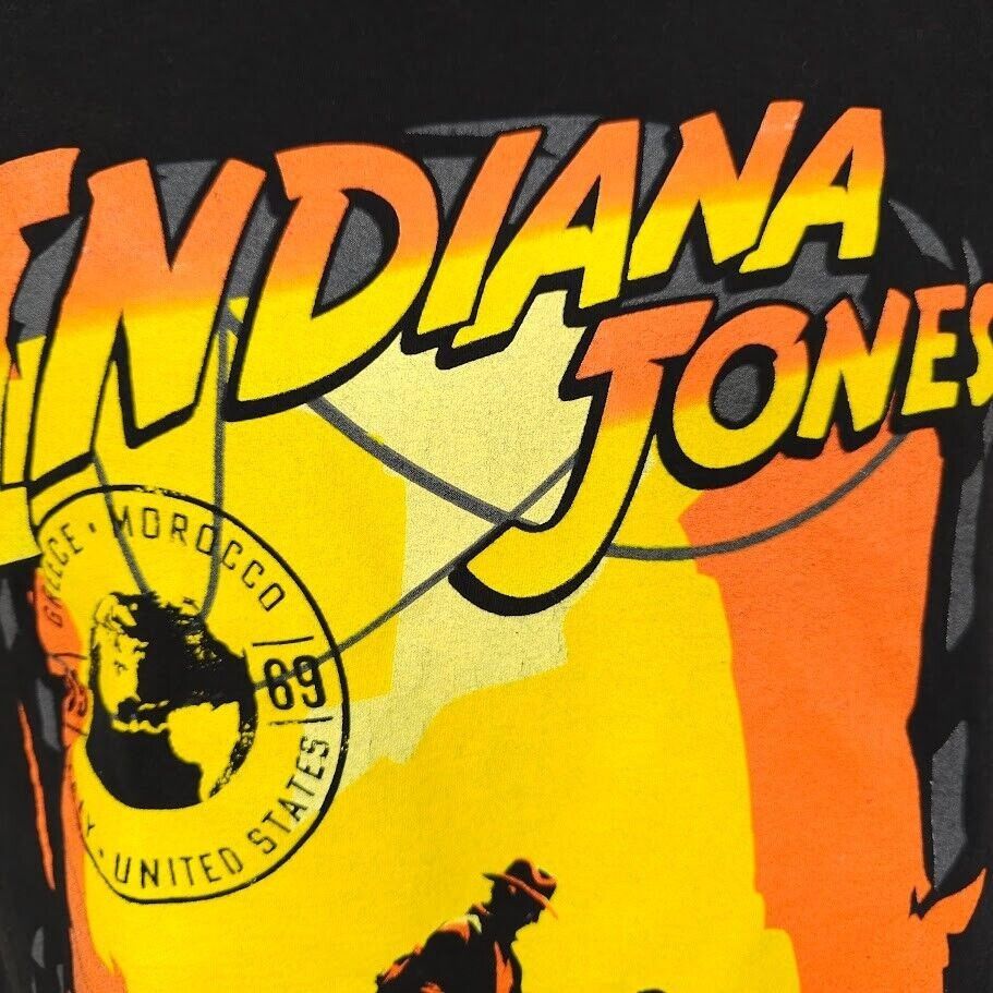 Other Indiana Jones T Shirt Mens Size Small Black 1969 Worldwide Size US S / EU 44-46 / 1 - 2 Thumbnail