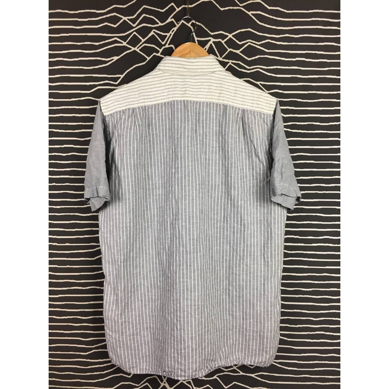 JW Anderson × Uniqlo J.W Anderson X Uniqlo Striped Linen Button Up Shirt Size US M / EU 48-50 / 2 - 7 Thumbnail