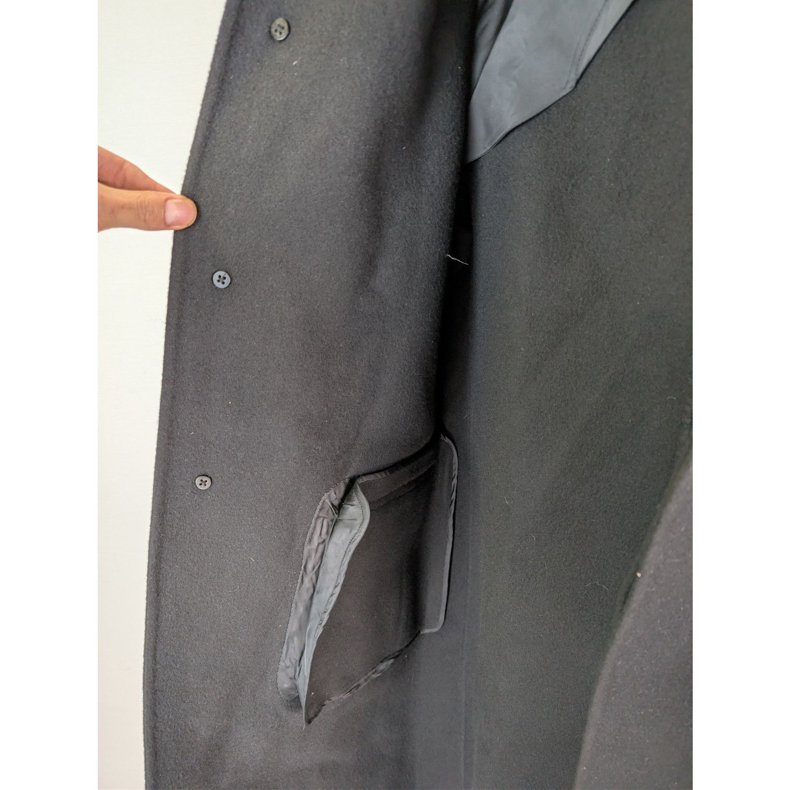 The Row o1rshd1 CC20 Long Coat in black Size US M / EU 48-50 / 2 - 10 Thumbnail