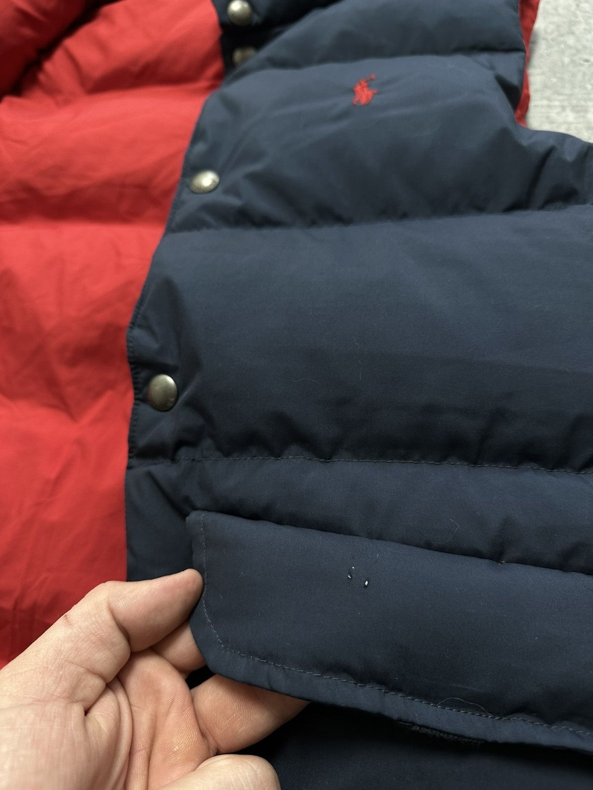 Polo Ralph Lauren Polo Ralph Lauren Down Puffer Vest Y2K Hype Women’s Gilet Size S / US 4 / IT 40 - 9 Thumbnail