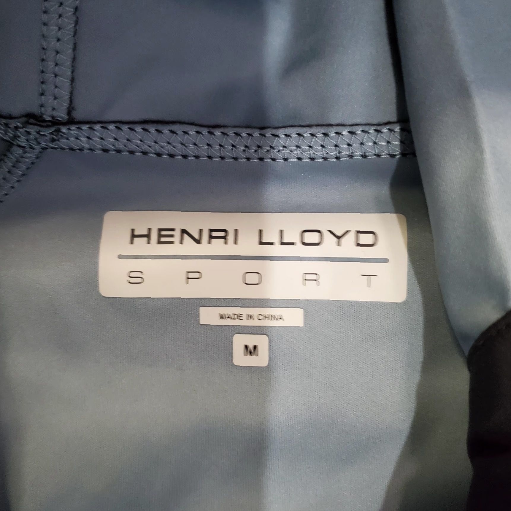 Henri Lloyd Henri Lloyd Sport Jacket Mens M Blue Hooded Full Zip Windbreaker Yacht Club Size US M / EU 48-50 / 2 - 5 Thumbnail