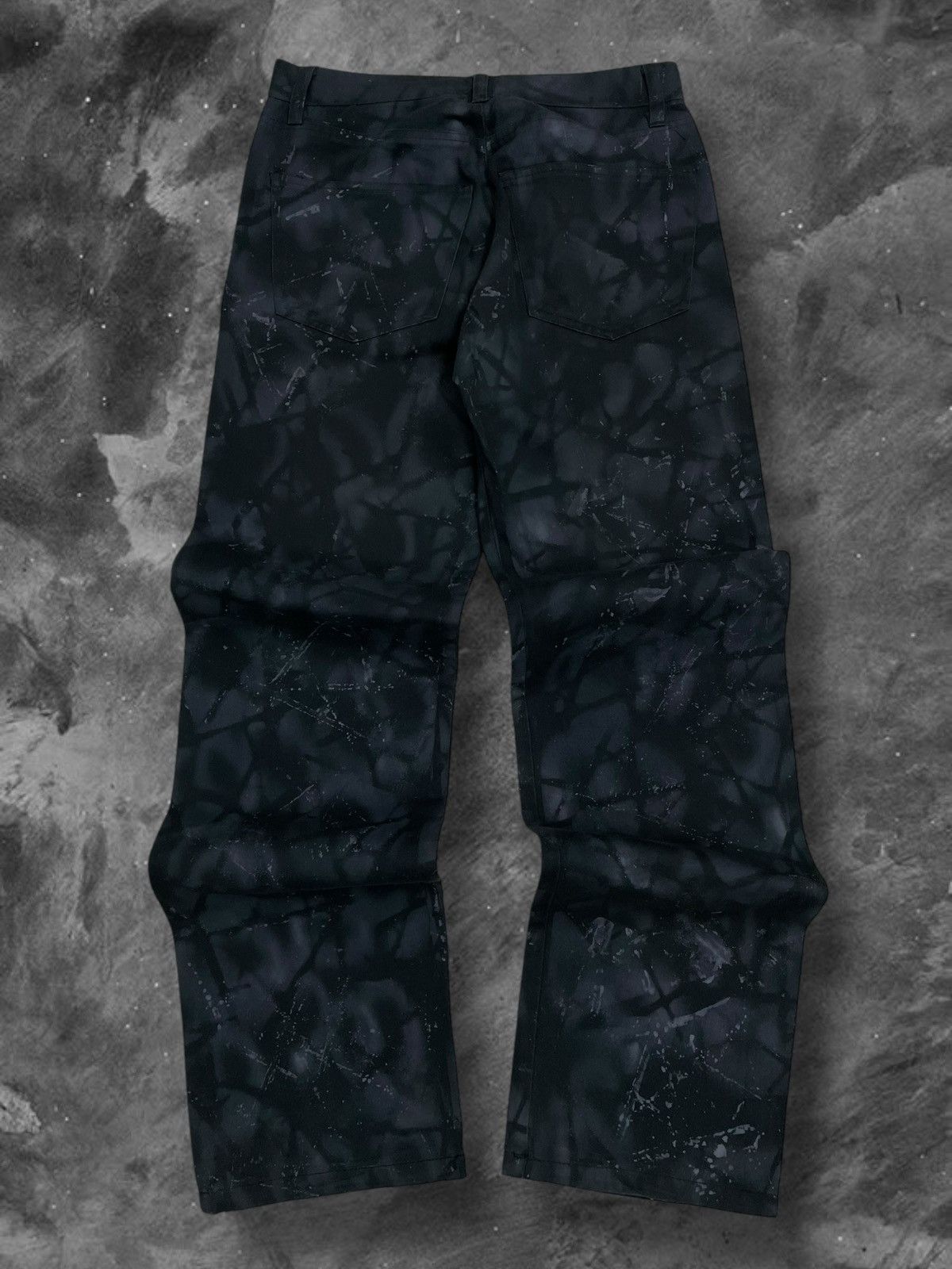 Japanese Brand Vintage 1990s Designer Japan In The Attic Dark Evil Pant Size US 26 / EU 42 - 9 Thumbnail