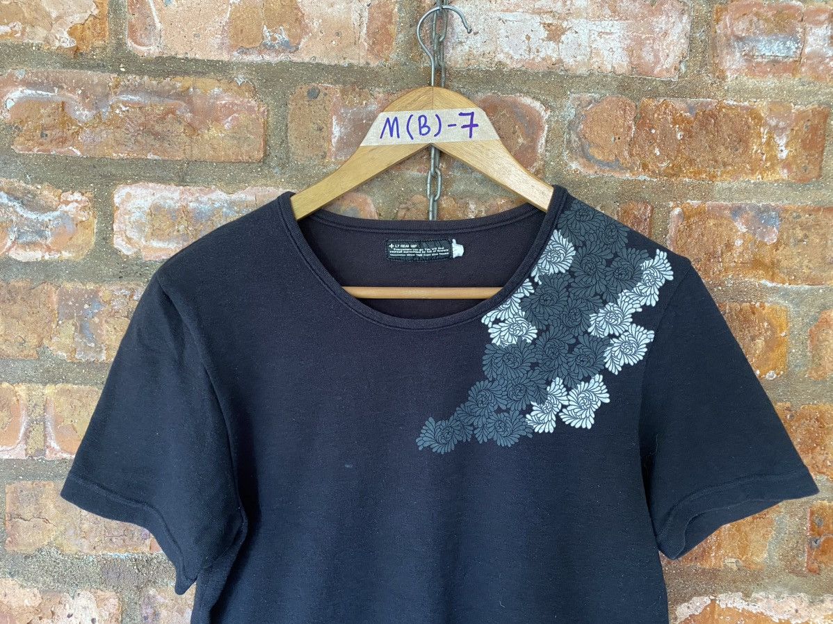 L7 Real Hip Black Floral dragons patent tee Size US M / EU 48-50 / 2 - 3 Thumbnail