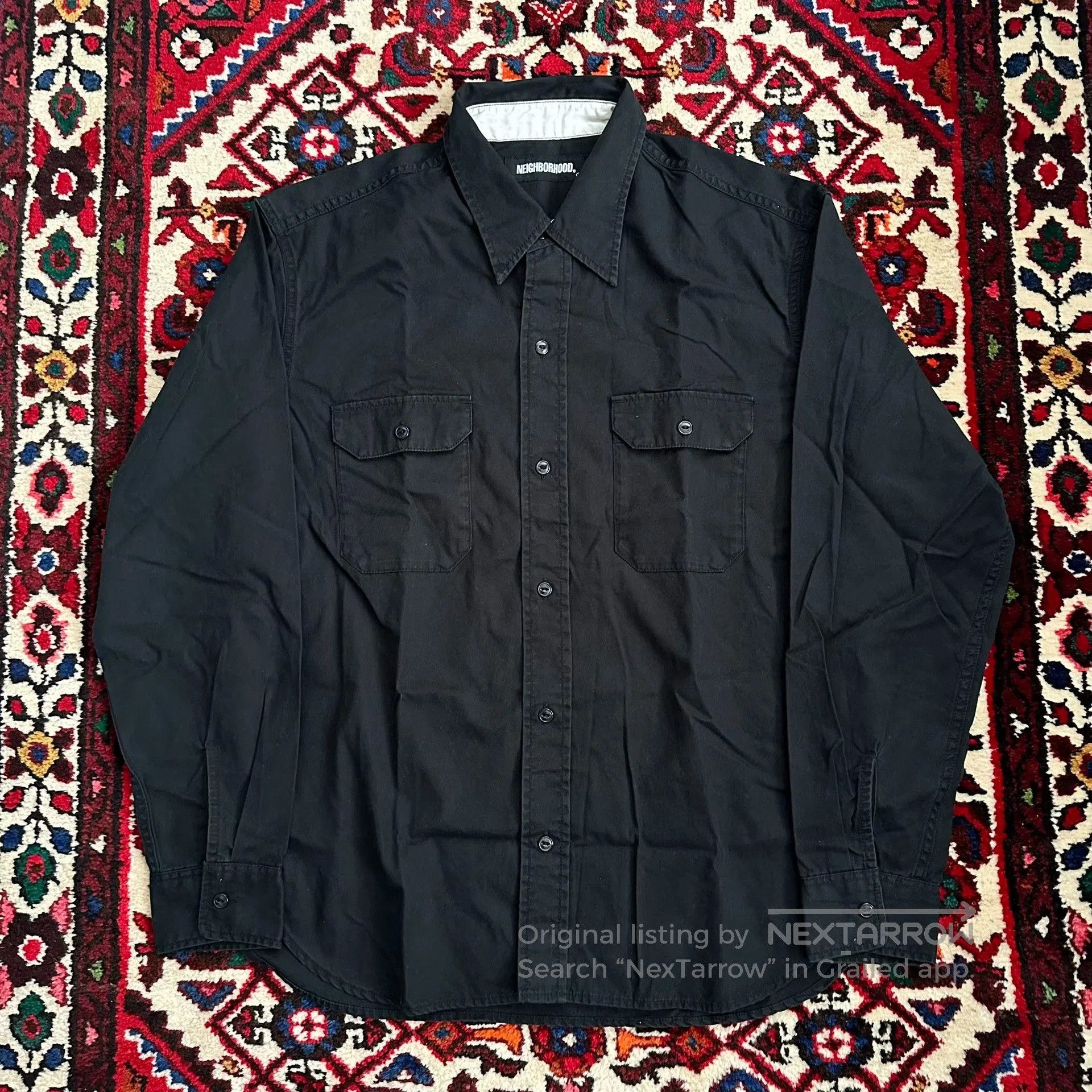 Neighborhood Neighborhood 20AW Black Shirt. Size US M / EU 48-50 / 2 - 1 Thumbnail