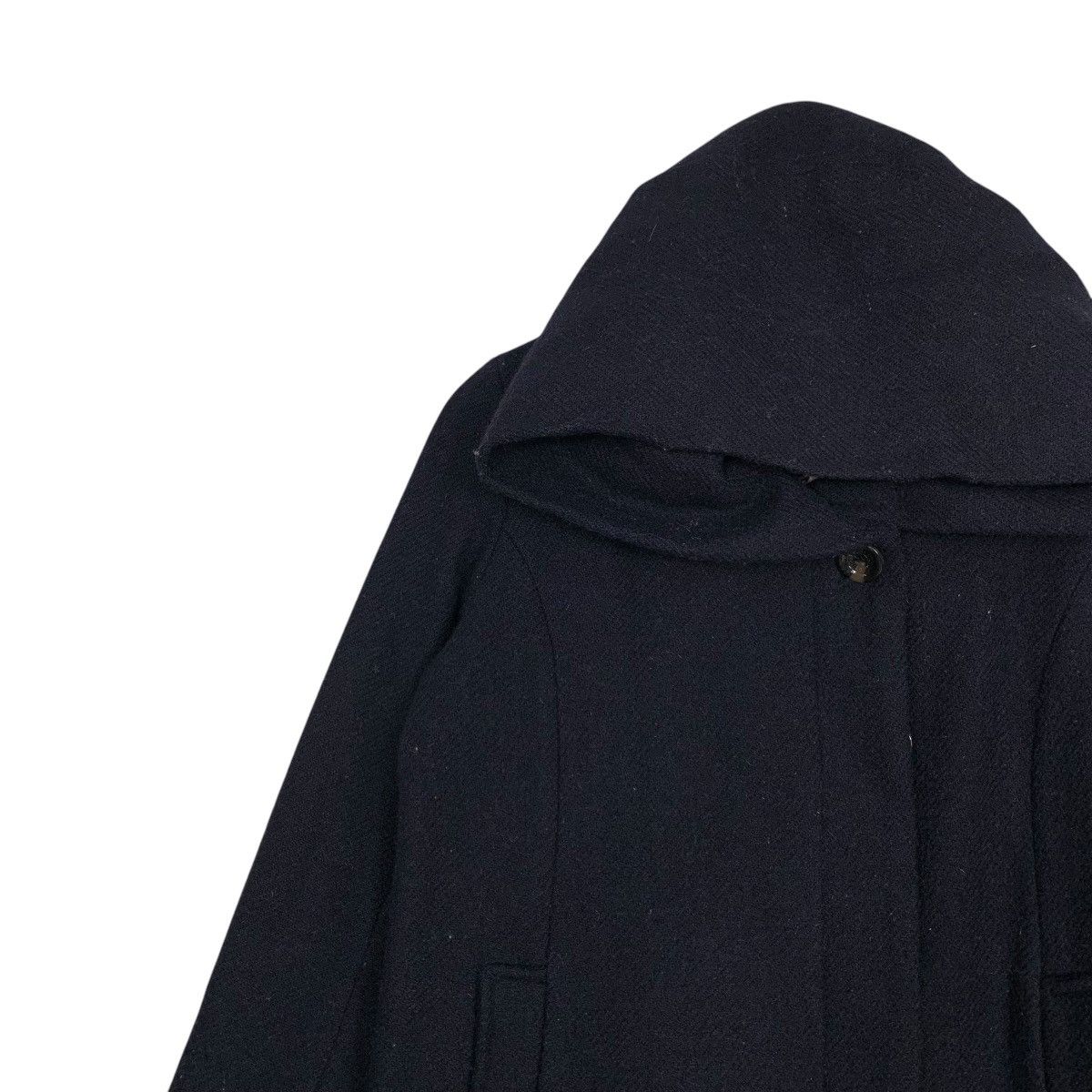 Harris Tweed HARRIS TWEED Wool Hooded Coat Jacket #2694-C121 Size US M / EU 48-50 / 2 - 6 Thumbnail