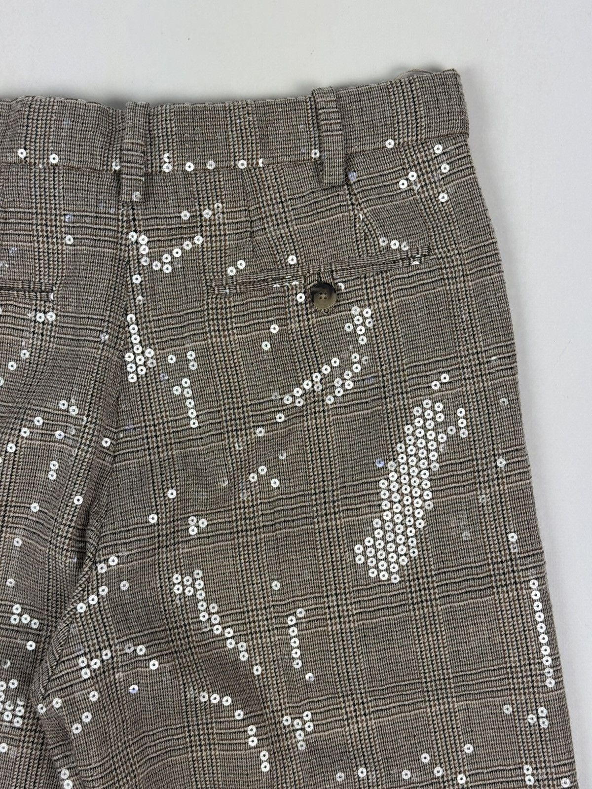 Zadig & Voltaire New! Zadig&Voltaire Peter Car Sequin Beige Women’s Pants Size 26" / US 2 / IT 38 - 20 Thumbnail