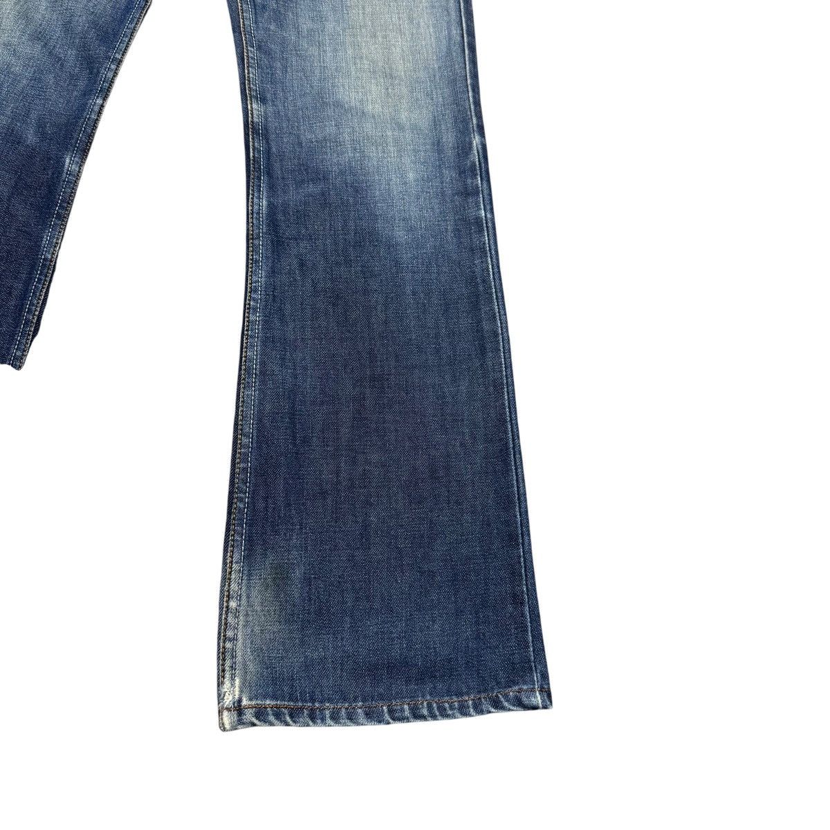 Levi's Vintage Levis 517 Flare Jeans Distressed Hedi Slimane Style Size US 27 - 8 Thumbnail