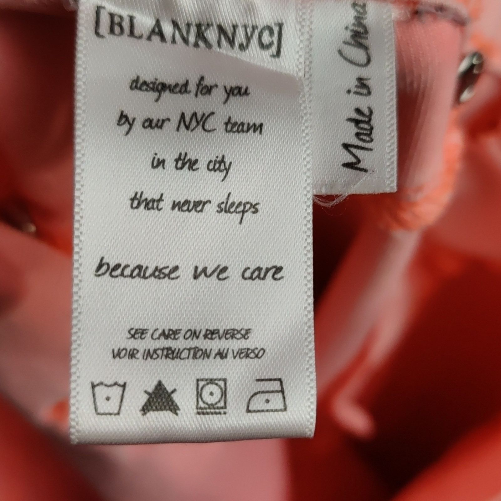 BLANKNYC Blank NYC Peach Low Rise Flat Front Jeans 29 Size 29" - 5 Thumbnail