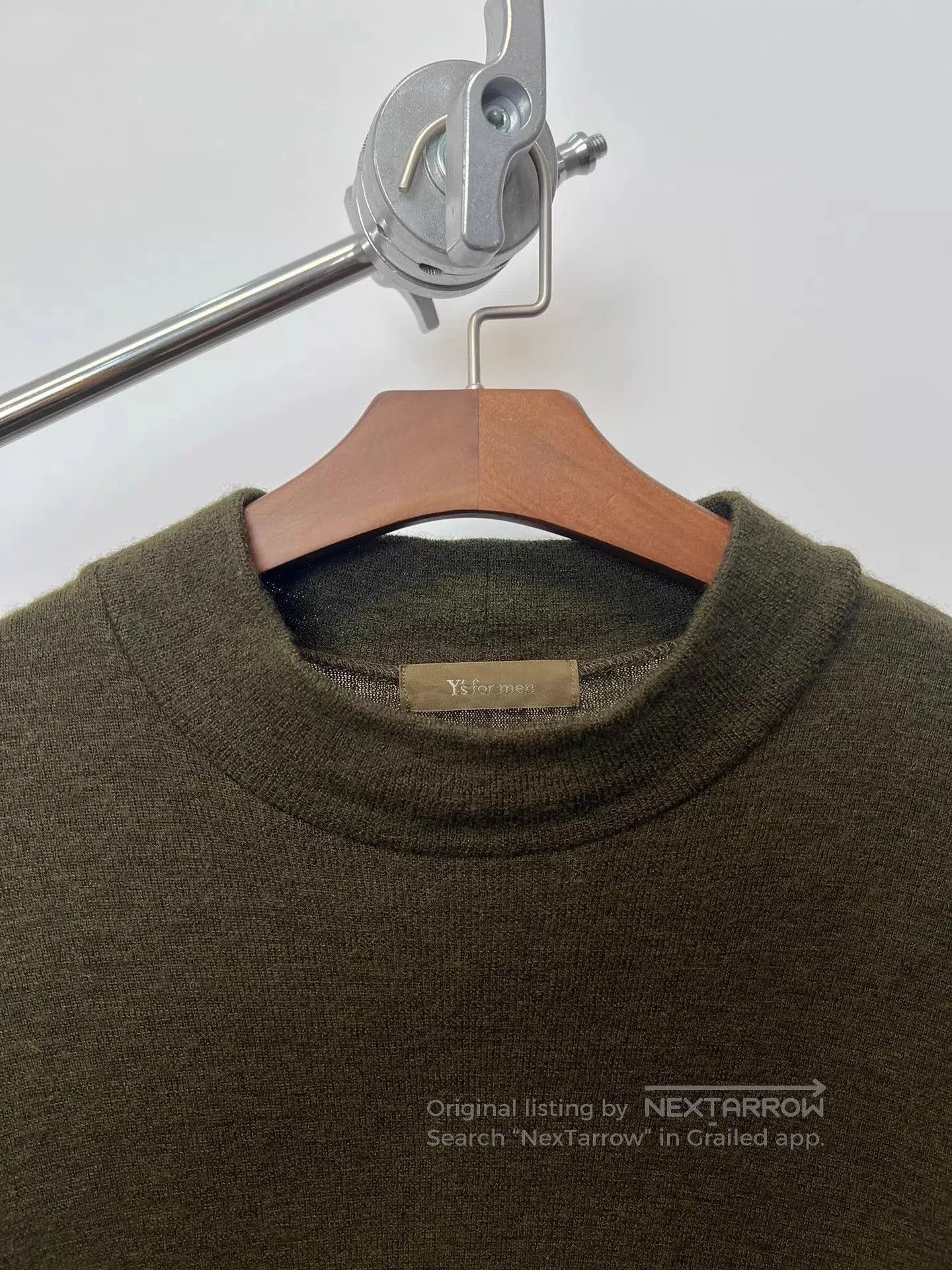 Yohji Yamamoto Long Sleeve Mock Neck Sweater. Size US L / EU 52-54 / 3 - 3 Thumbnail