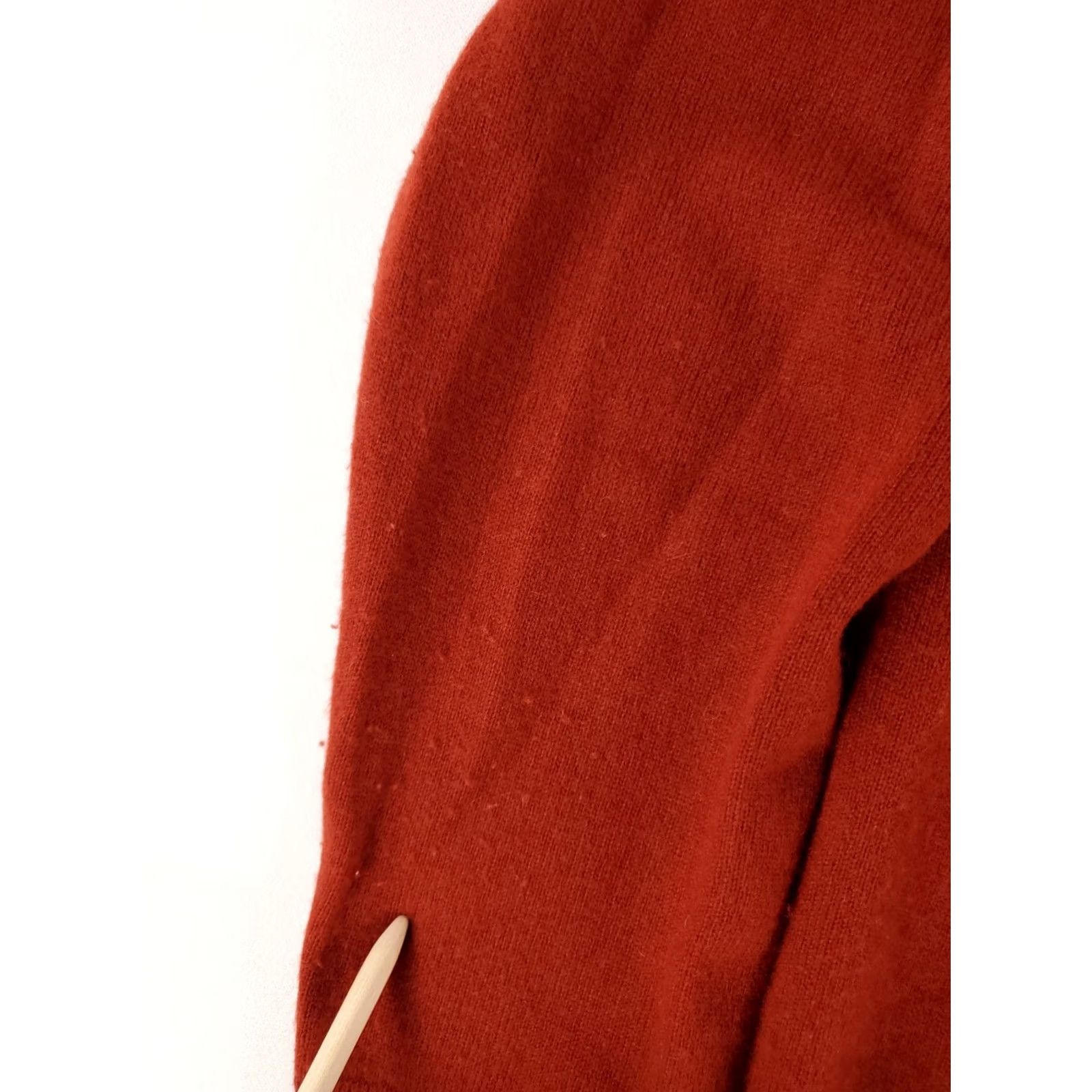 Todd Snyder Todd Snyder Cashmere Sweater Red Long Sleeve Mens L Size US L / EU 52-54 / 3 - 2 Thumbnail