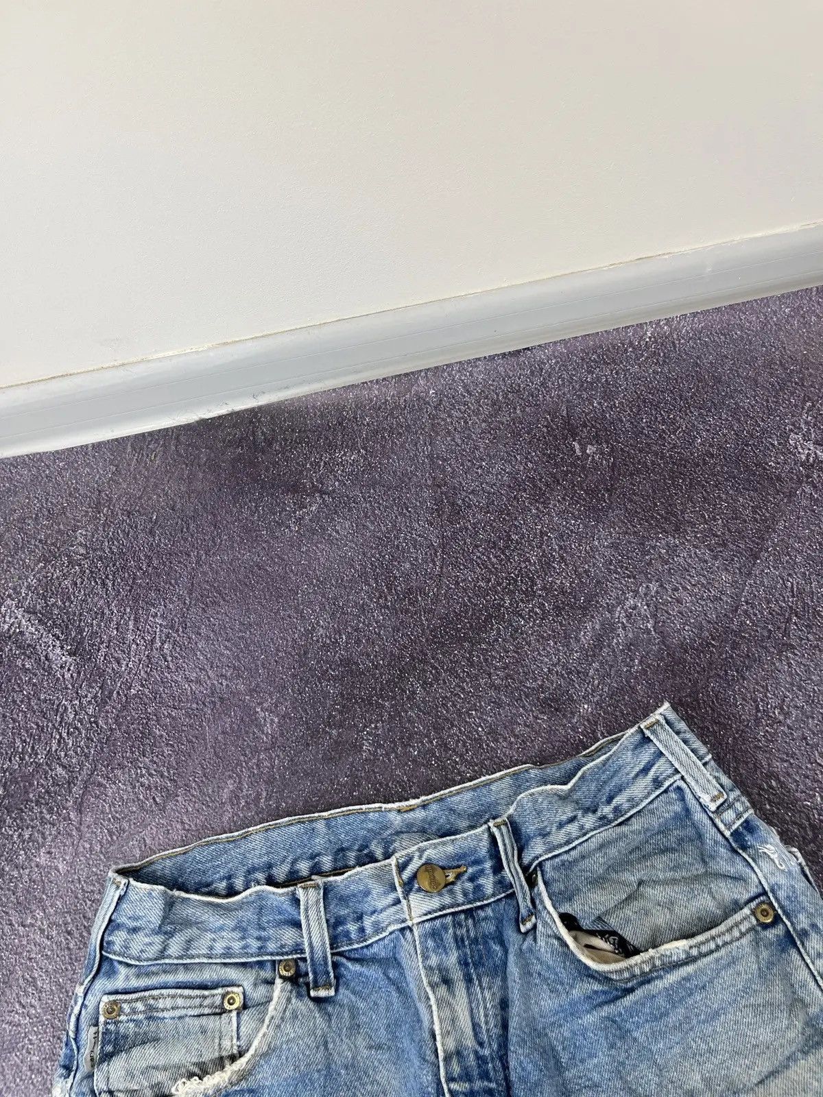 Carhartt Vintage 90s Carhartt Washed Distressed Work Hype Jeans Size US 30 / EU 46 - 10 Thumbnail