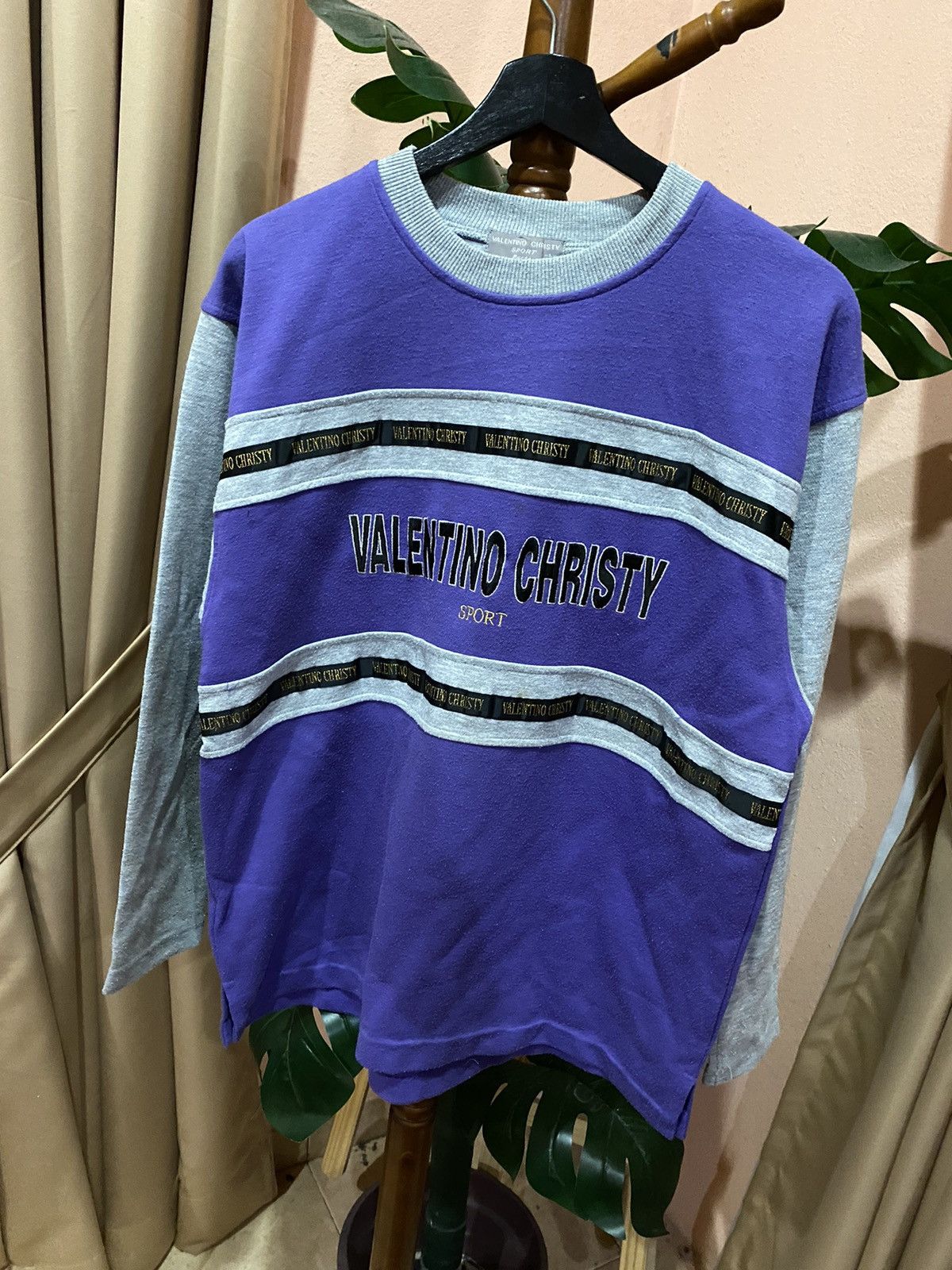 Other Valentino Christy Sport Sweater Vintage Parisian Streetwear Size US L / EU 52-54 / 3 - 2 Thumbnail