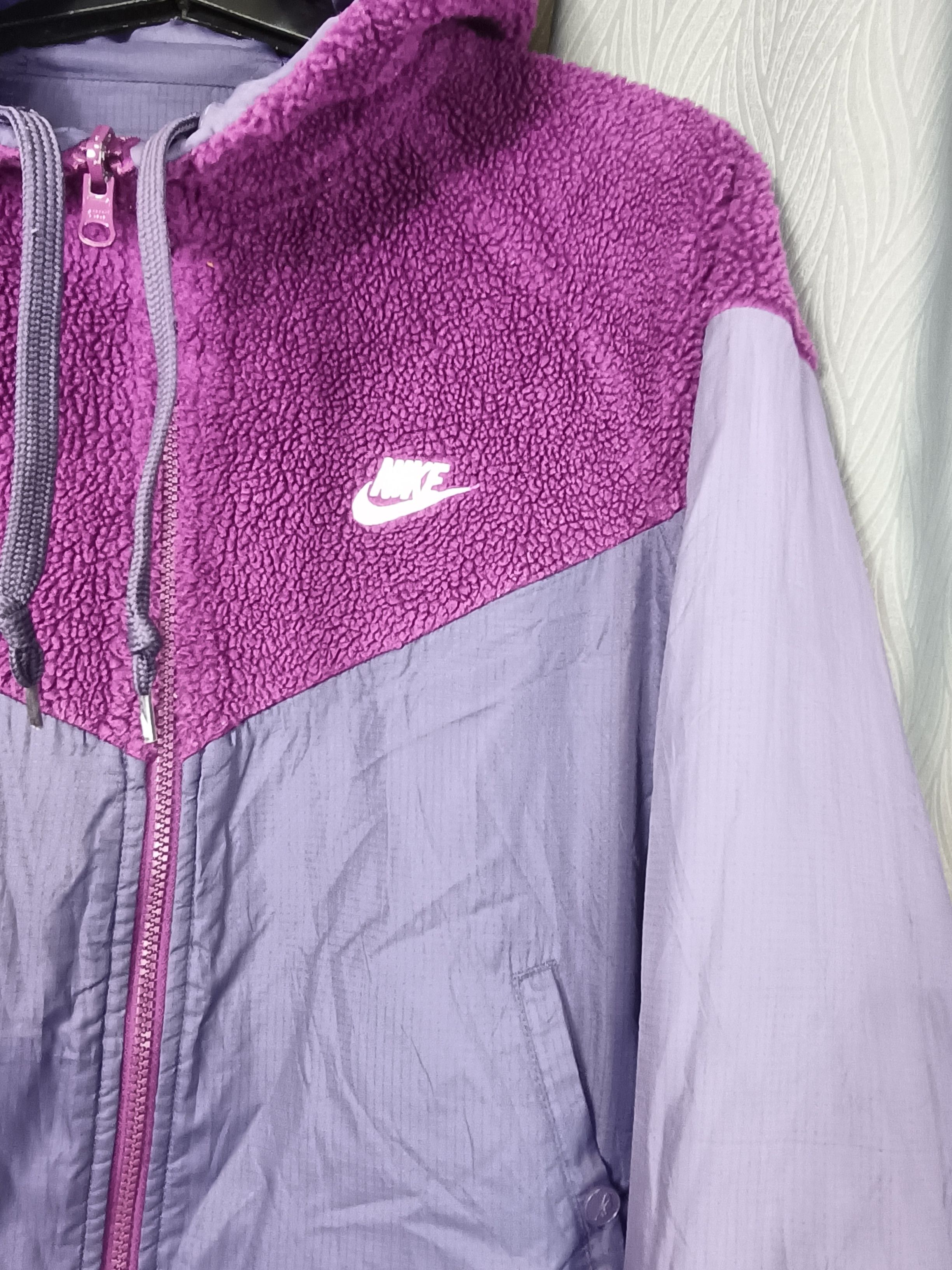 Nike Nike Sportswear Reversible Fleece Hoodie Vintage Y2k Size US L / EU 52-54 / 3 - 10 Thumbnail