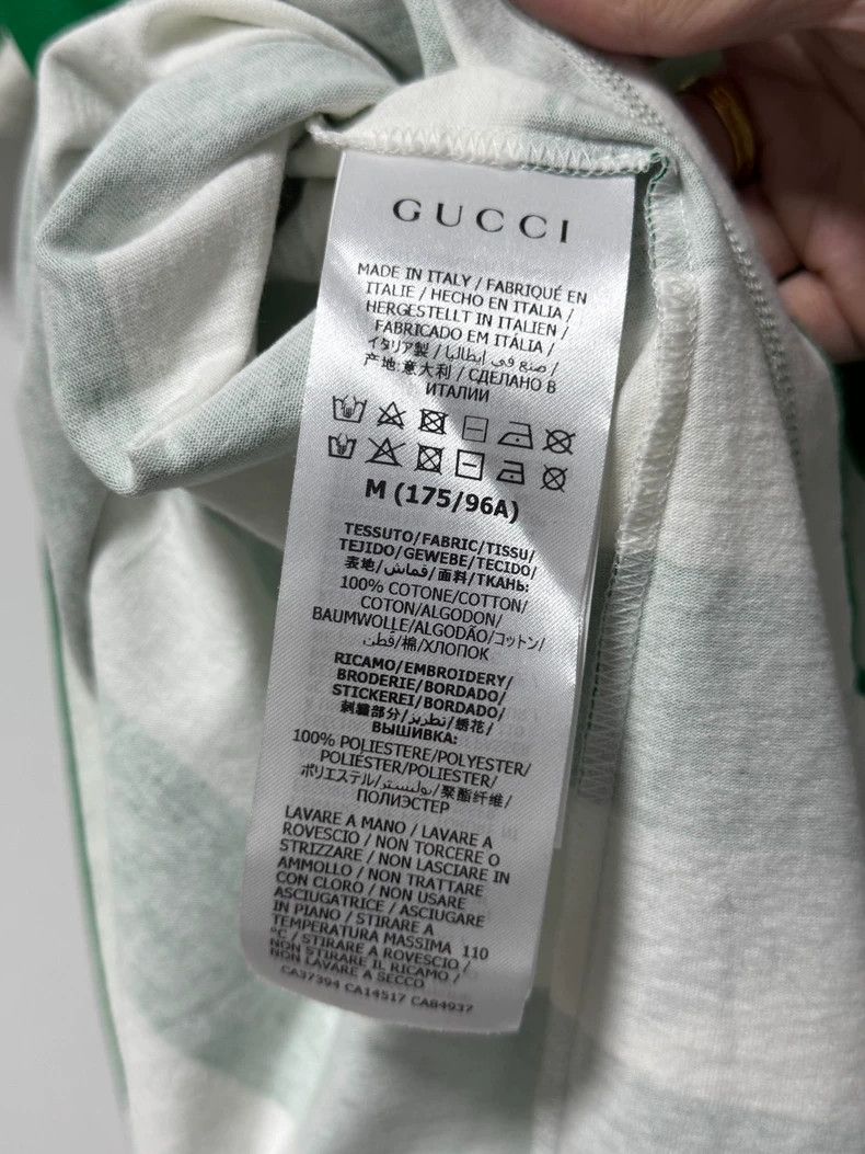 Gucci Gucci Piggy striped short-sleeved T-shirt 2503-Nextarrow Size US M / EU 48-50 / 2 - 4 Thumbnail