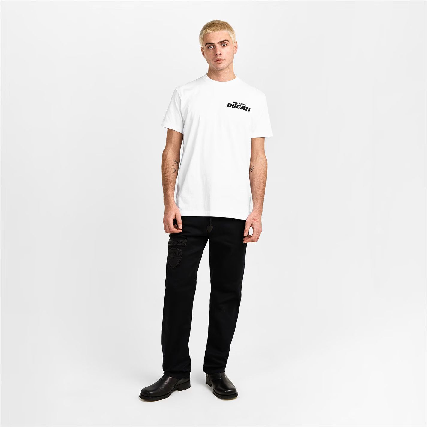 Dsquared2 o1g2r1mq0426 Slim Fit T-Shirt in White Size US S / EU 44-46 / 1 - 6 Thumbnail