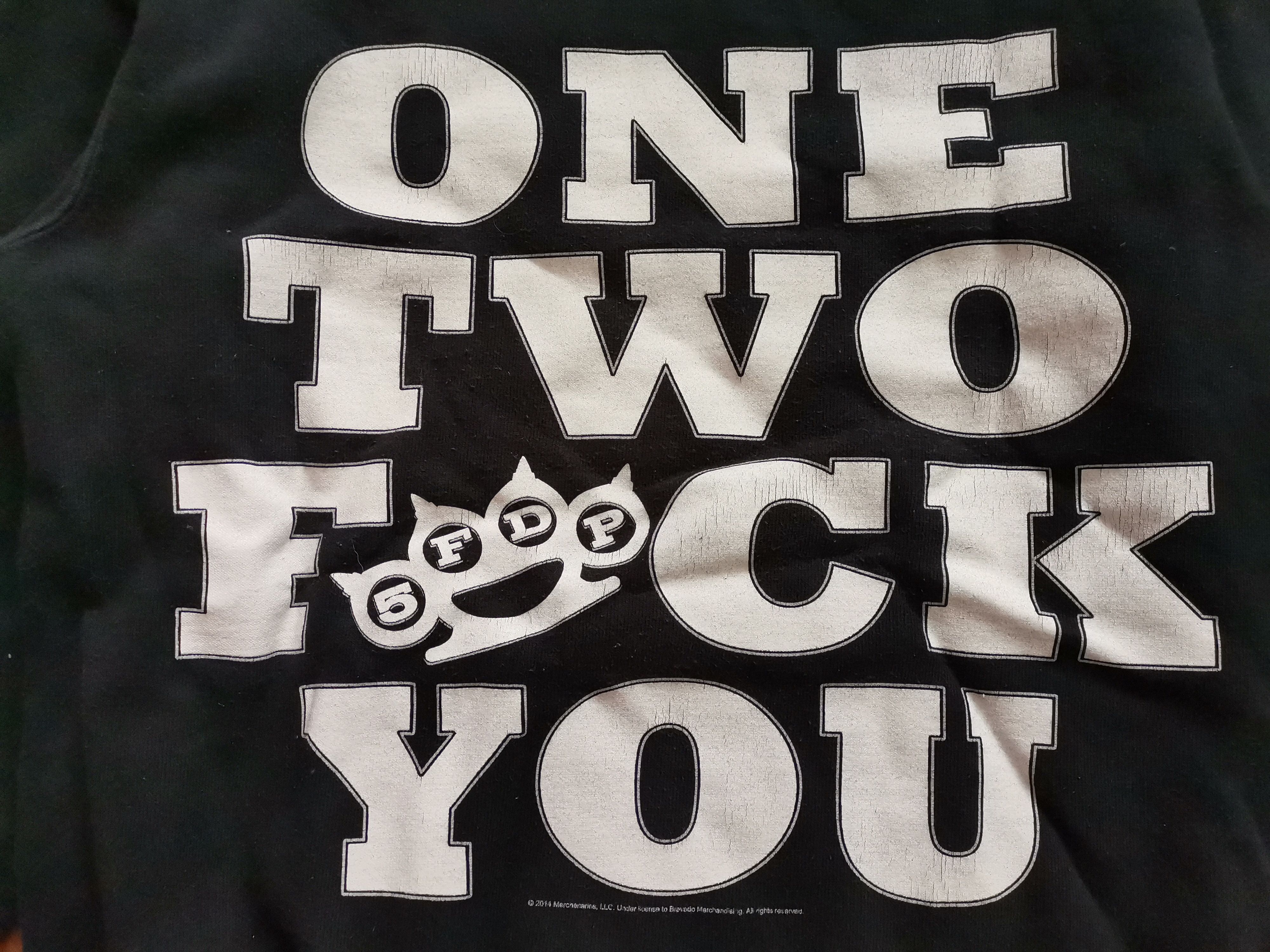 Band Tees × Fruit Of The Loom Fruit of the Loom Five Finger Death Punch 2014 Hoodie Size US S / EU 44-46 / 1 - 2 Thumbnail