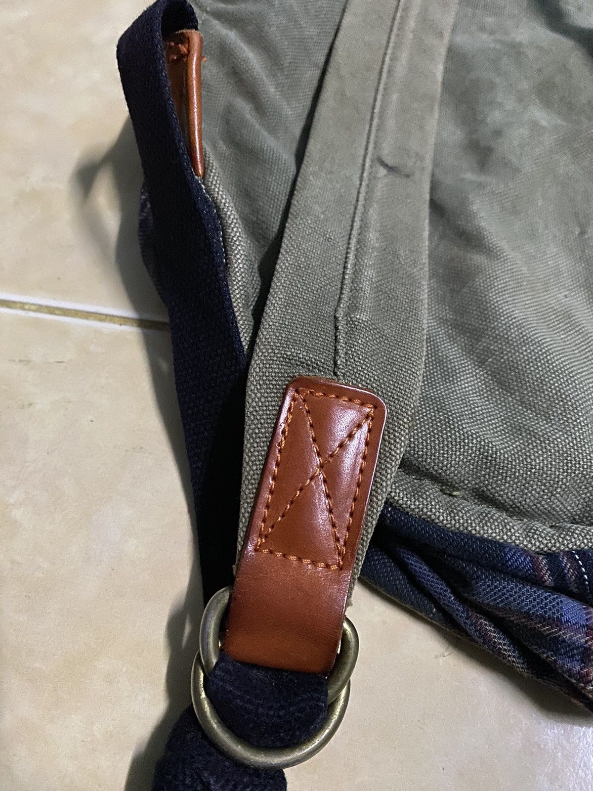 Japanese Brand × Vintage Vtg Bagpack Kanvas Size ONE SIZE - 6 Thumbnail
