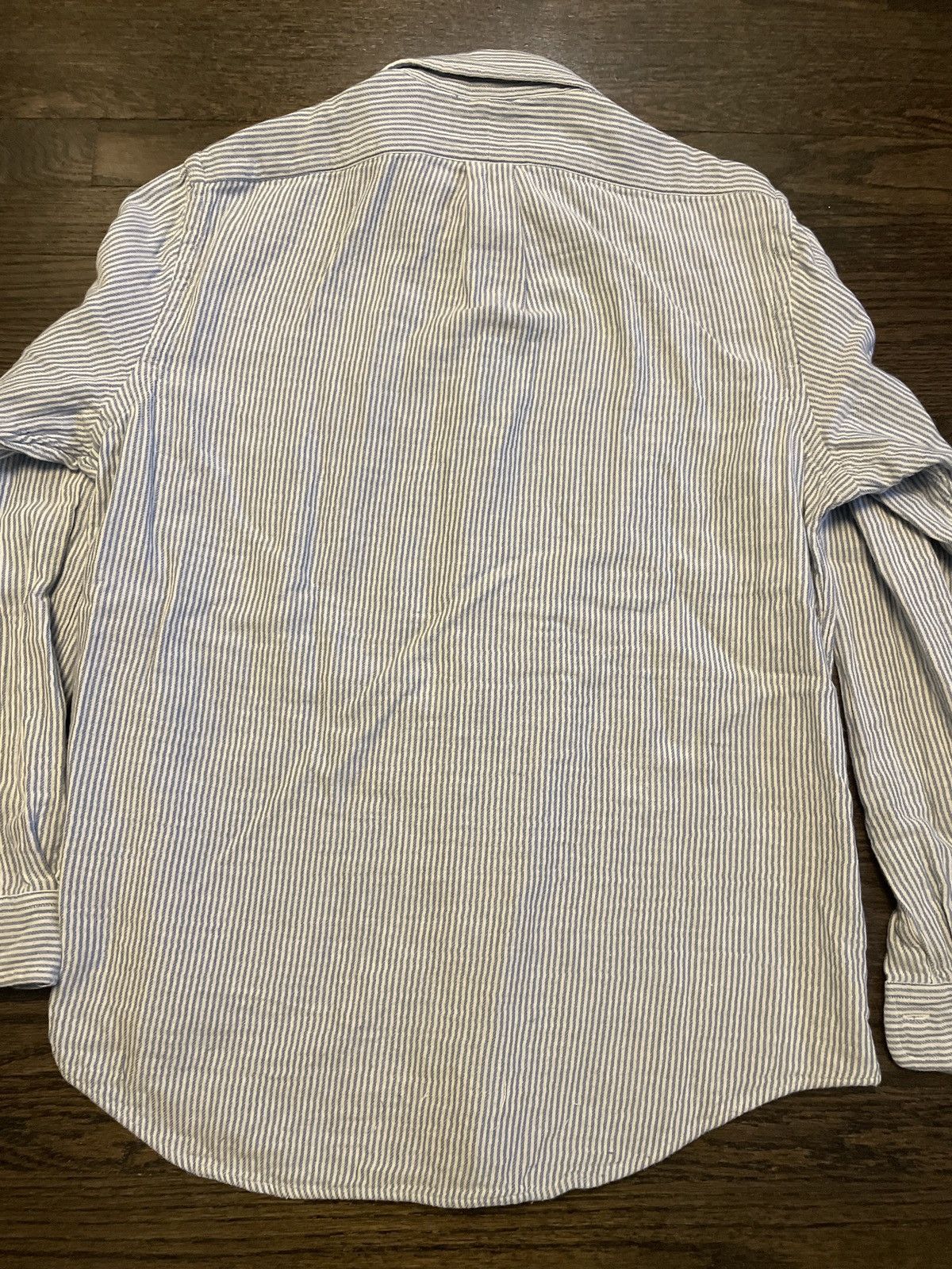 Polo Ralph Lauren Classic Fit striped Indigo Polo button down Size US L / EU 52-54 / 3 - 4 Thumbnail