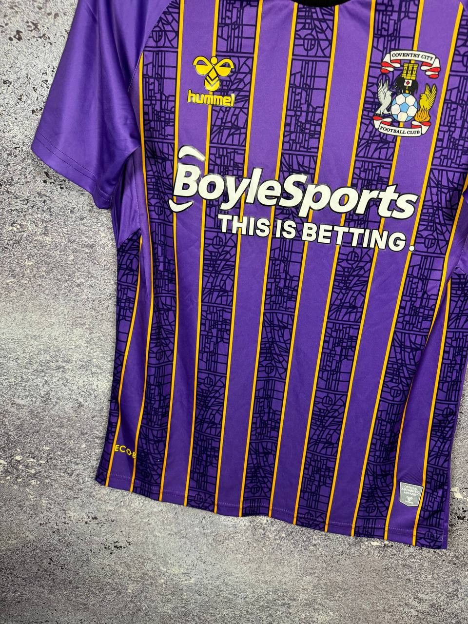 Hummel Coventry City 2022/23 Away Hummel Soccer Jersey Small Size US S / EU 44-46 / 1 - 5 Thumbnail