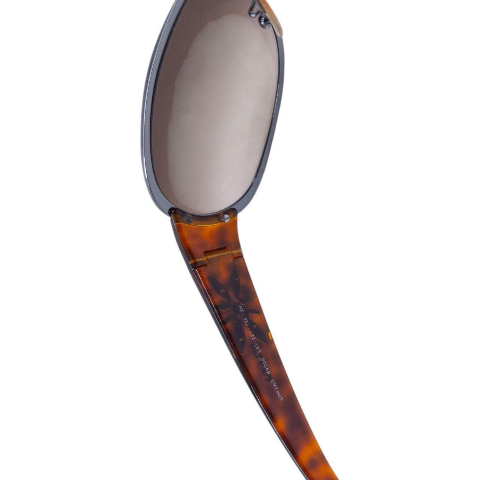Prada Vintage 2000s Prada Tortoise Shell Flower Sunglasses Size ONE SIZE - 6 Thumbnail