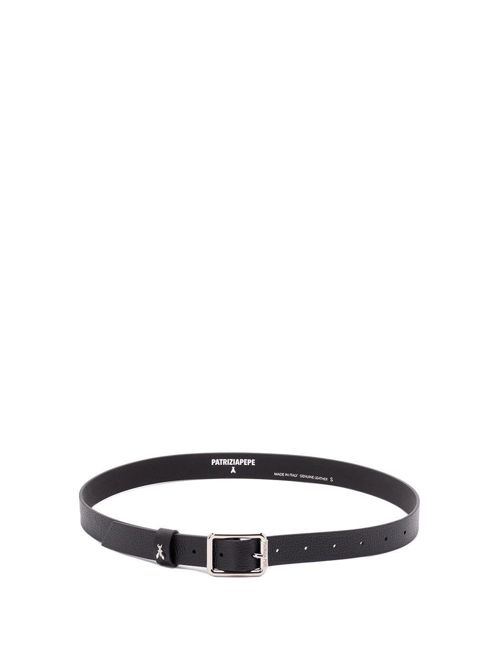 Patrizia Pepe Hammered Leather Belt Size ONE SIZE - 1 Thumbnail