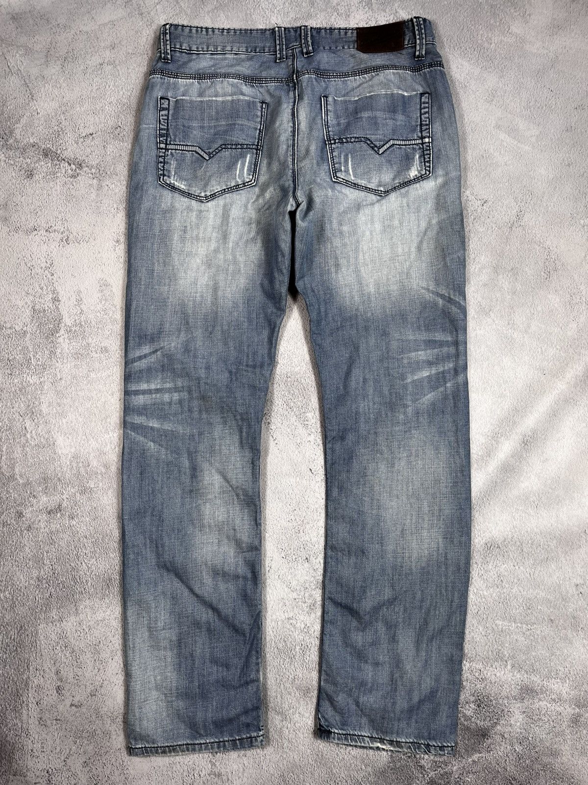 Diesel × Diesel Black Gold × Vintage Vintage Y2K Diesel faded Italy denim jeans streetwear 34 Size US 34 / EU 50 - 1 Thumbnail