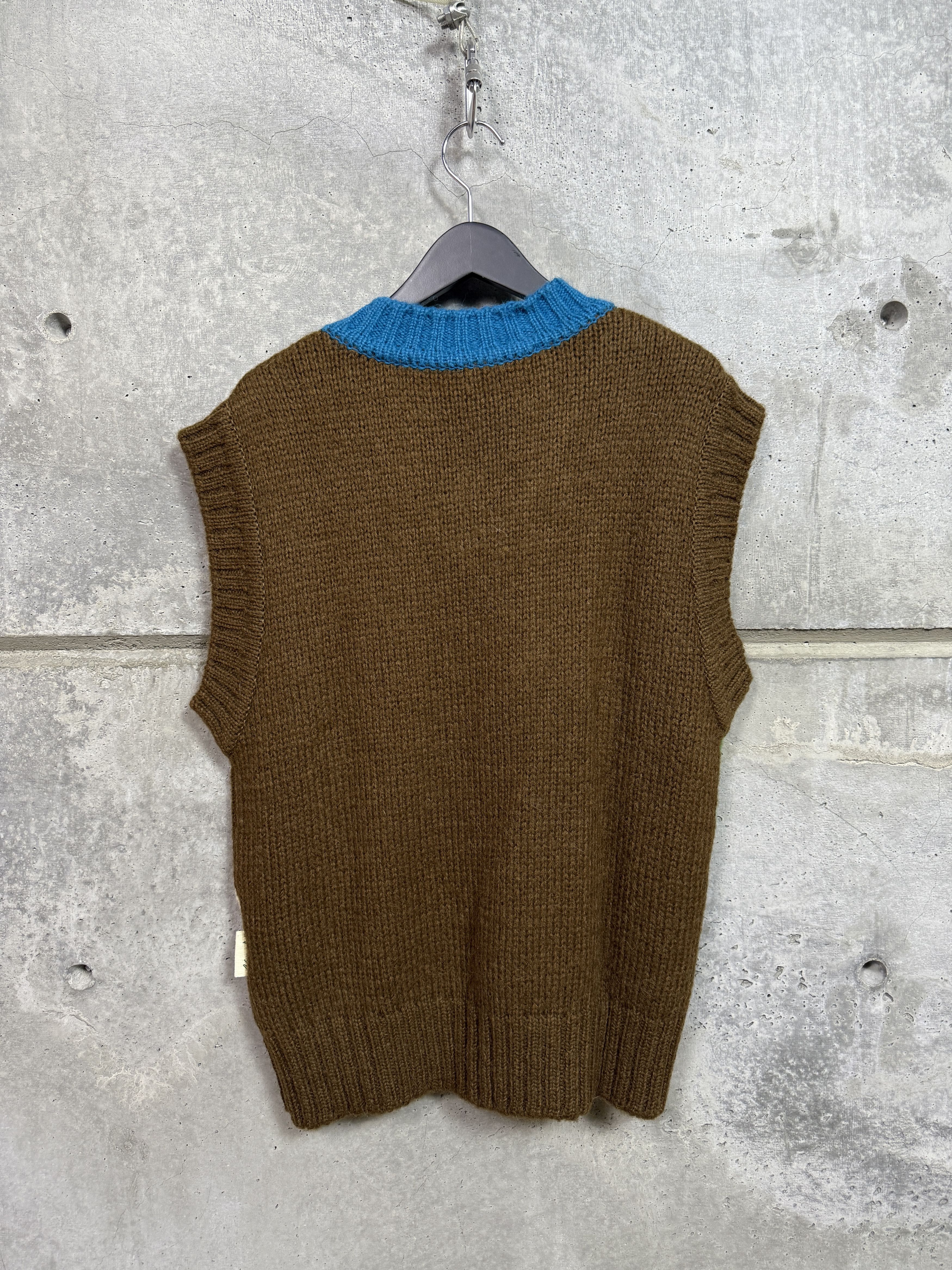 Andersson Bell $445 Andersson Bell Crochet Intarsia Knit Vest Size US M / EU 48-50 / 2 - 6 Thumbnail