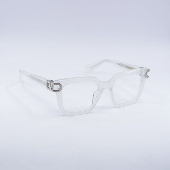 Valentino Valentino V-SIDE VLX-131D Eyeglasses Ivory 51mm Square Size ONE SIZE - 4 Thumbnail