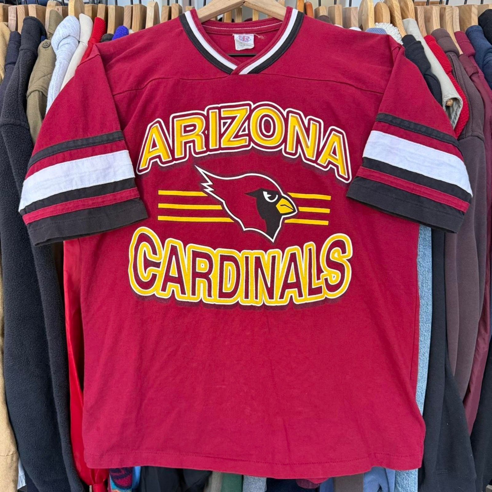 Other Vintage 80s Boys Arizona Cardinals Football T-Shirt Size US M / EU 48-50 / 2 - 1 Thumbnail