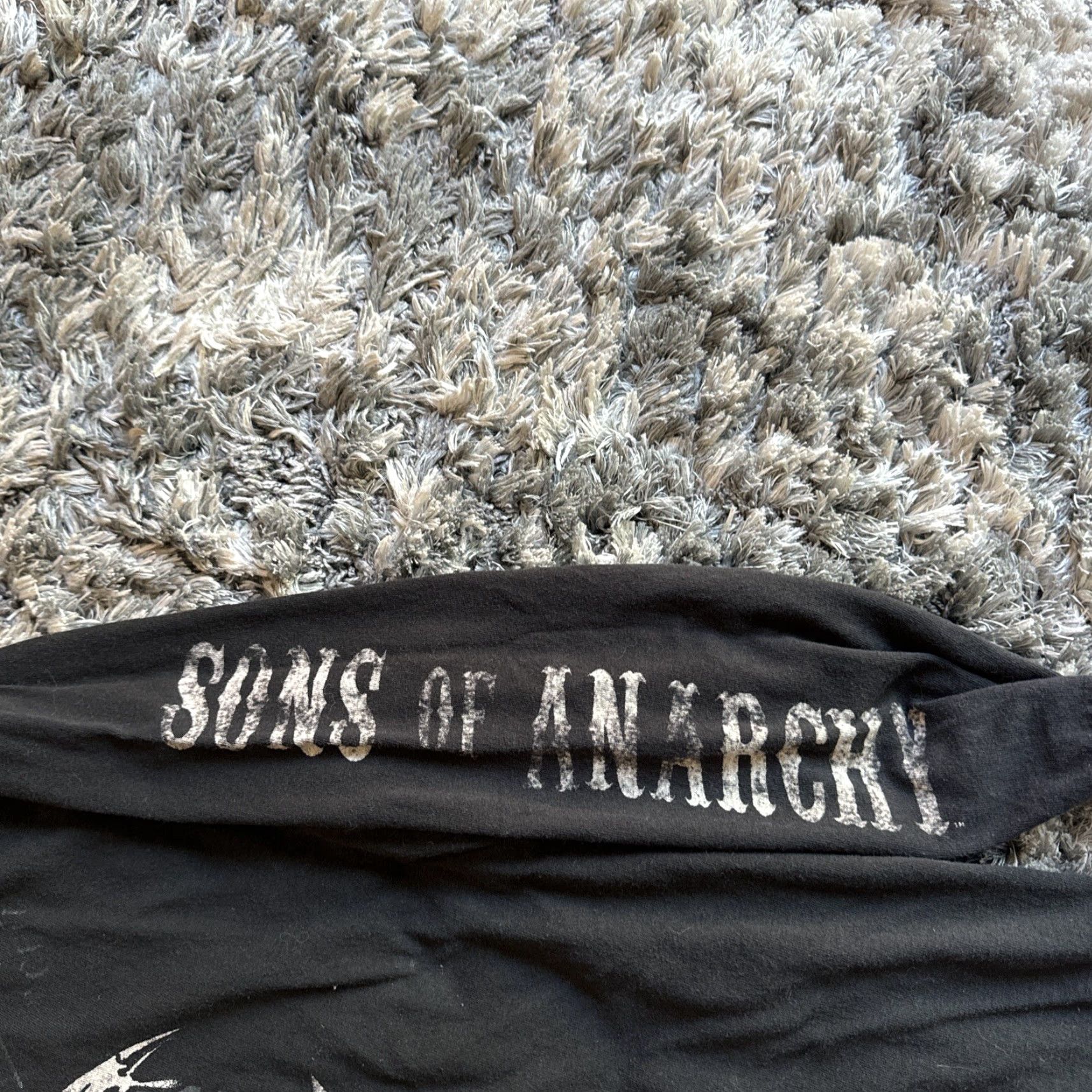 Vintage Sons of Anarchy T-Shirt Long Sleeve L Autographed Black Reaper Vintage? Size US L / EU 52-54 / 3 - 4 Thumbnail