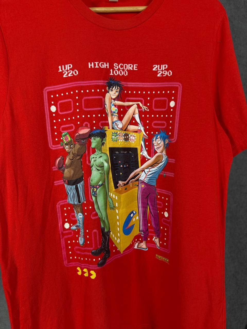 Band Tees Gorillaz x Pac-Man band tee Size US L / EU 52-54 / 3 - 3 Thumbnail