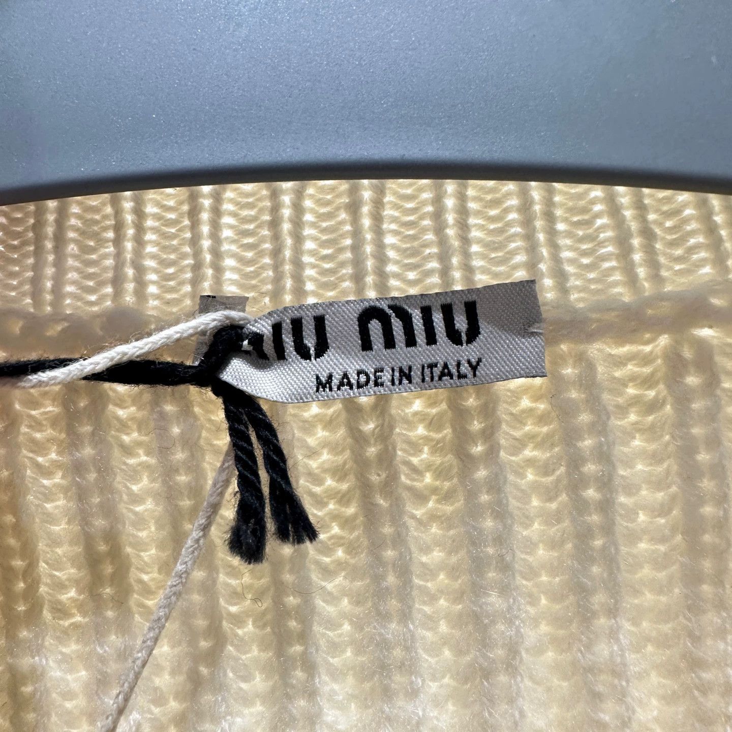 Miu Miu MIU MIU mar631 rhinestone ball cashmere cardigan 38 Size XS / US 0-2 / IT 36-38 - 3 Thumbnail