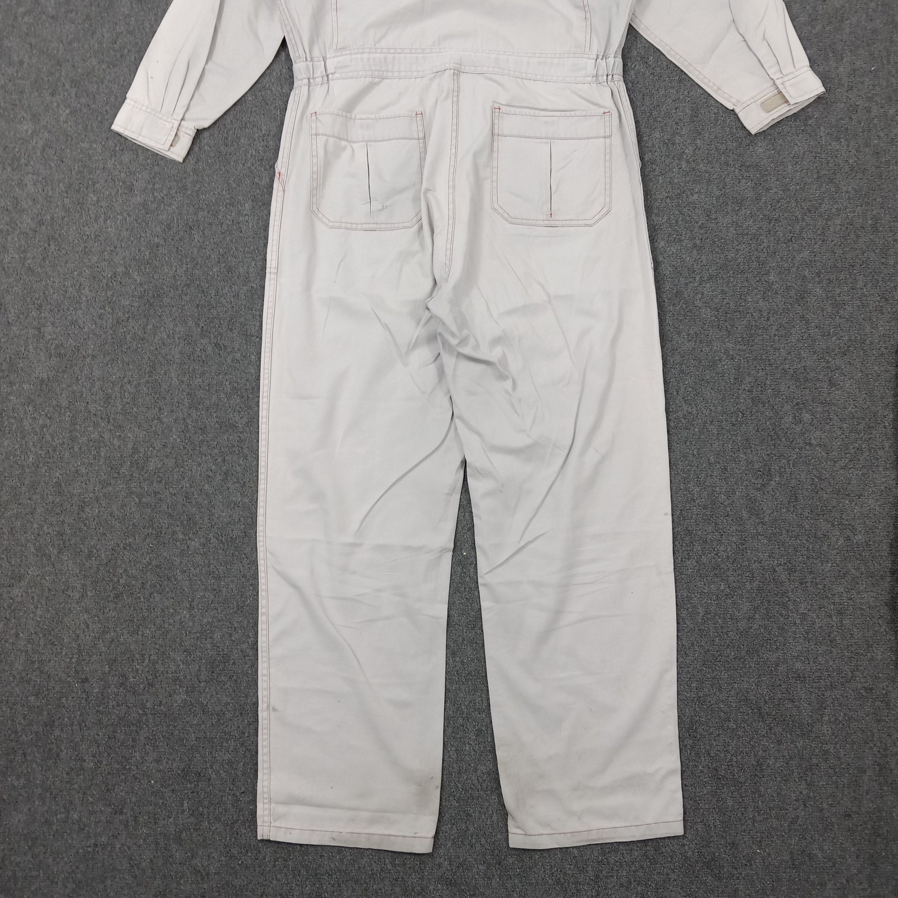 Japanese Brand × Vintage ISUZU Japanese Brand Racing Workwear Coverall Jacket Size US L / EU 52-54 / 3 - 3 Thumbnail