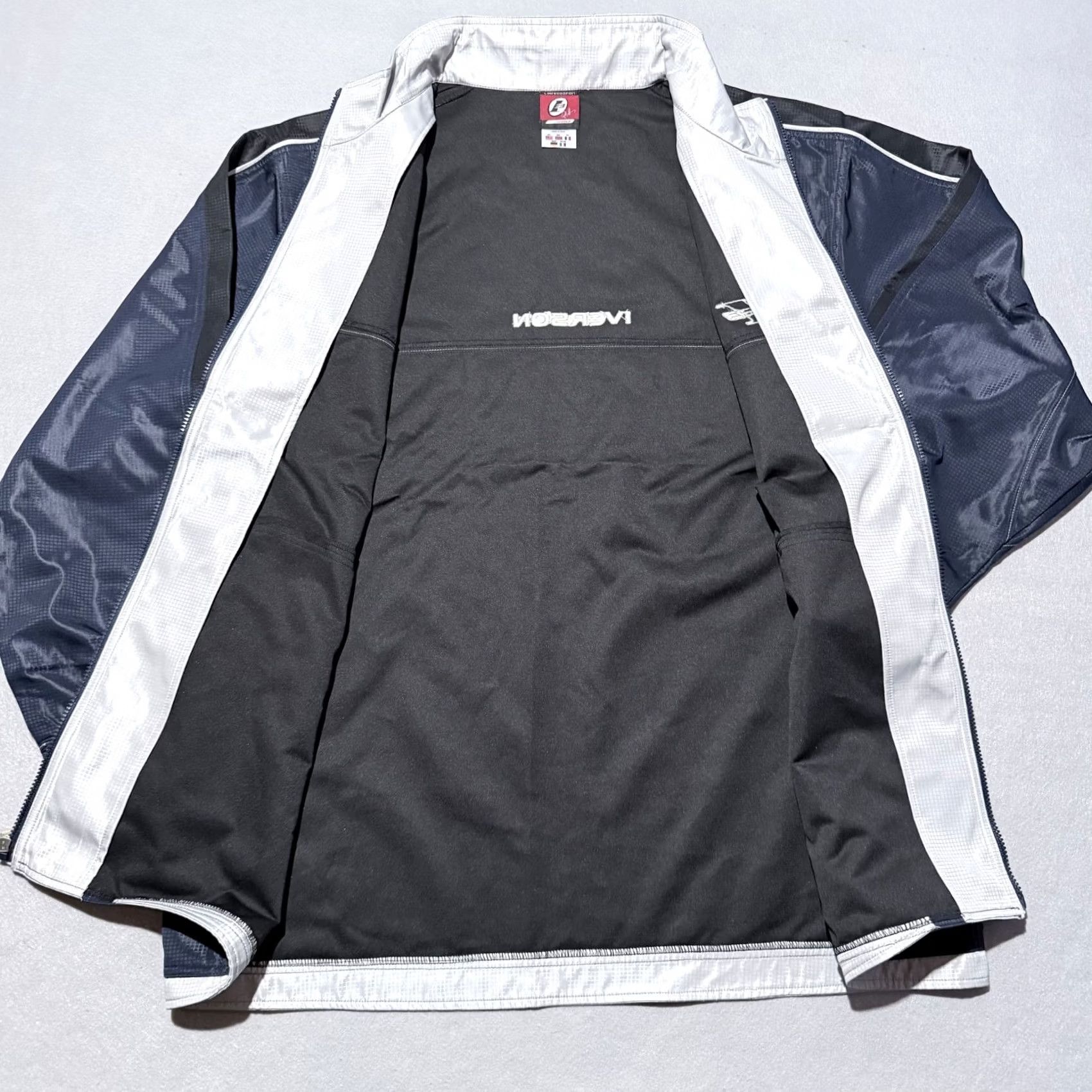 Reebok VTG Reebok Windbreaker Jacket Men Blue 2XL Limited Edition Iverson I3 NWT 90s Sports Vintage Size US XXL / EU 58 / 5 - 3 Thumbnail