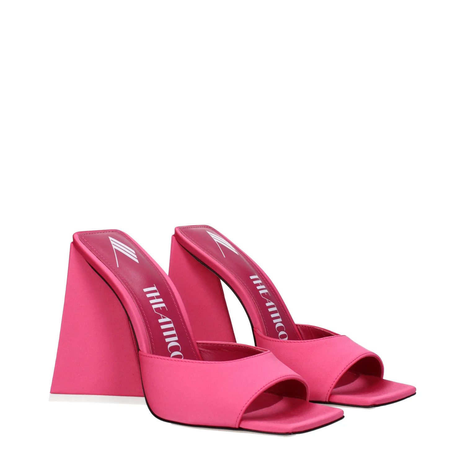 The Attico ob1o1e1224 Fabric Sandals in Pink Size US 9.5 / IT 39.5 - 2 Thumbnail