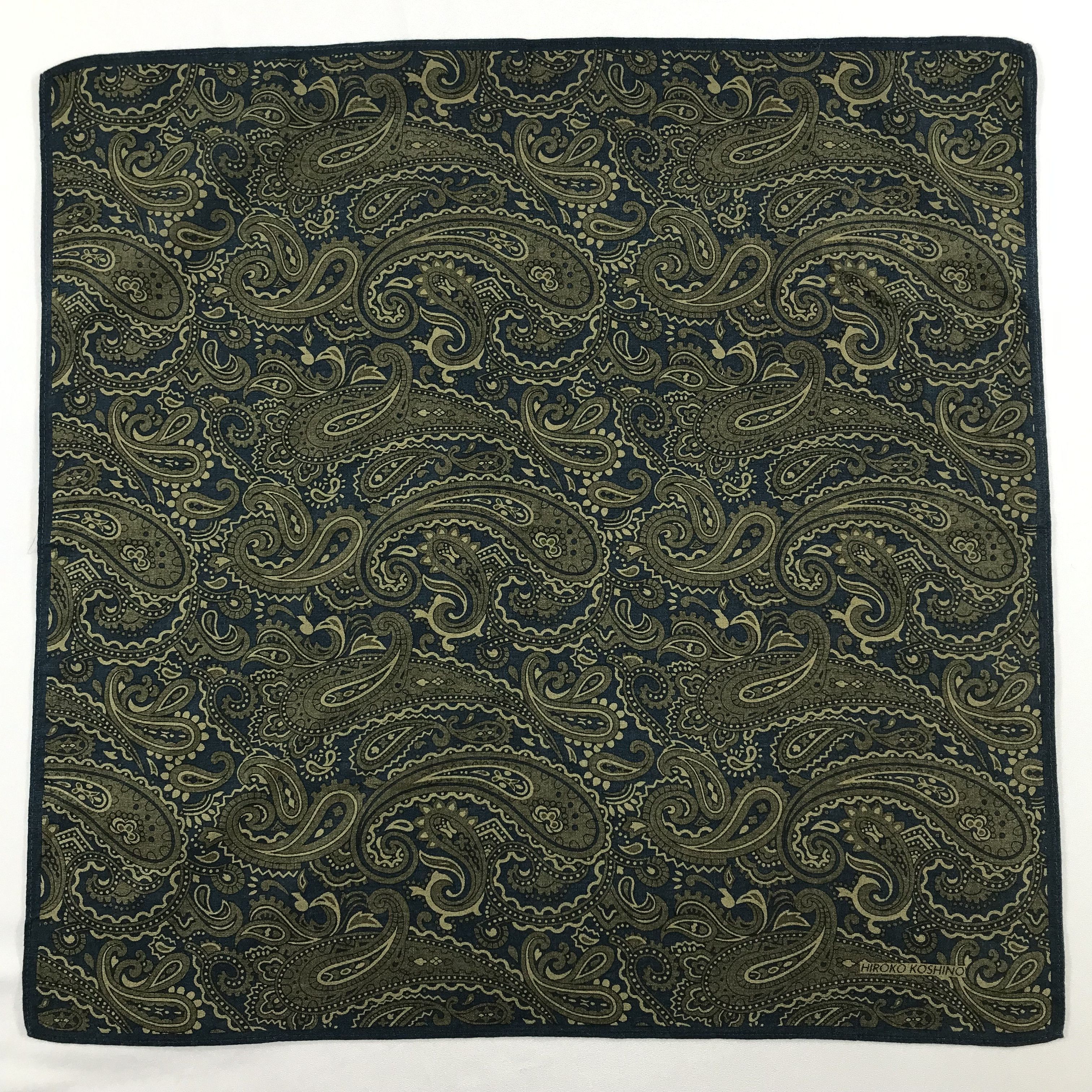 Hiroko Koshino Homme × Vintage Hiroko Koshino Bandana / Handkerchief / Neckerchief - S1961 Size ONE SIZE - 1 Thumbnail