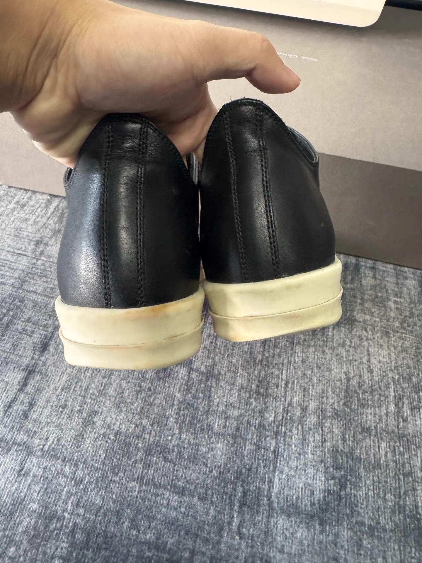 Rick Owens Rick Owens Mainline Low-Top Leather Big Converse Size US 9 / EU 42 - 4 Thumbnail